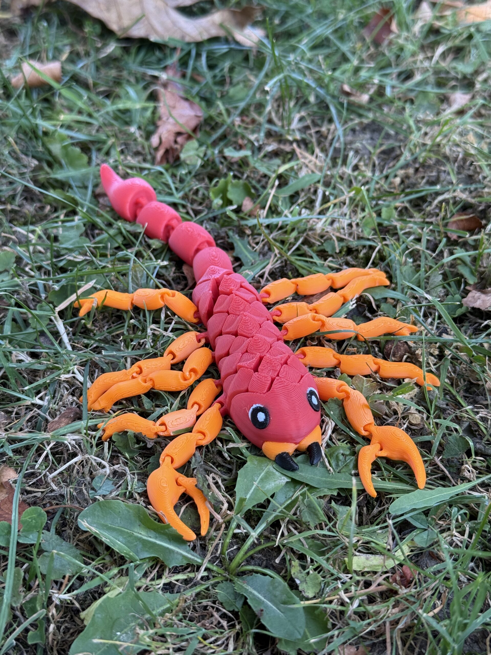 Skorpion 3D – antystresowy gadżet, ruchoma figurka, zabawka, prezent - obrazek 2