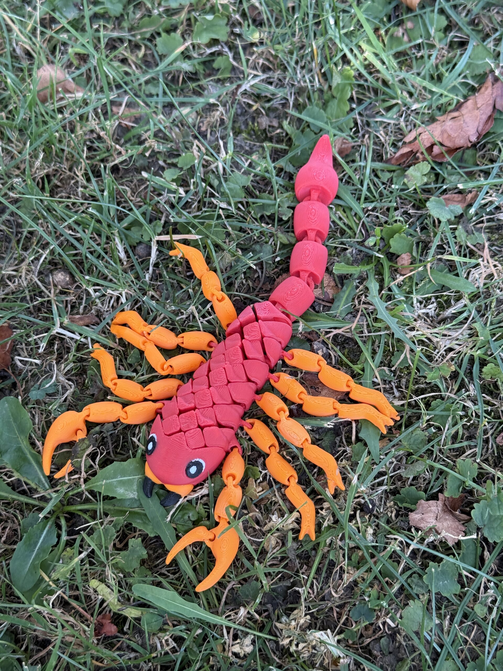 Skorpion 3D – antystresowy gadżet, ruchoma figurka, zabawka, prezent - obrazek 3