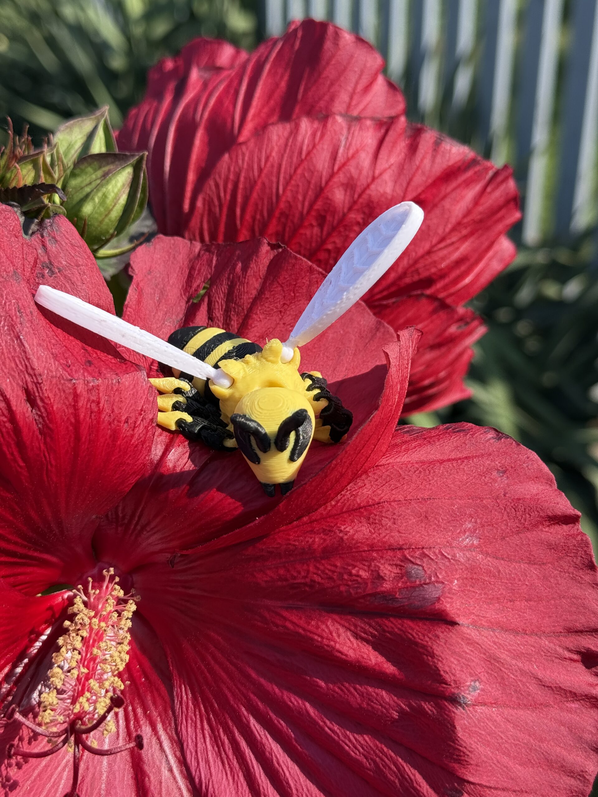 Pszczoła 3D – przegubowa, ruchoma figurka, zabawka, prezent - obrazek 6