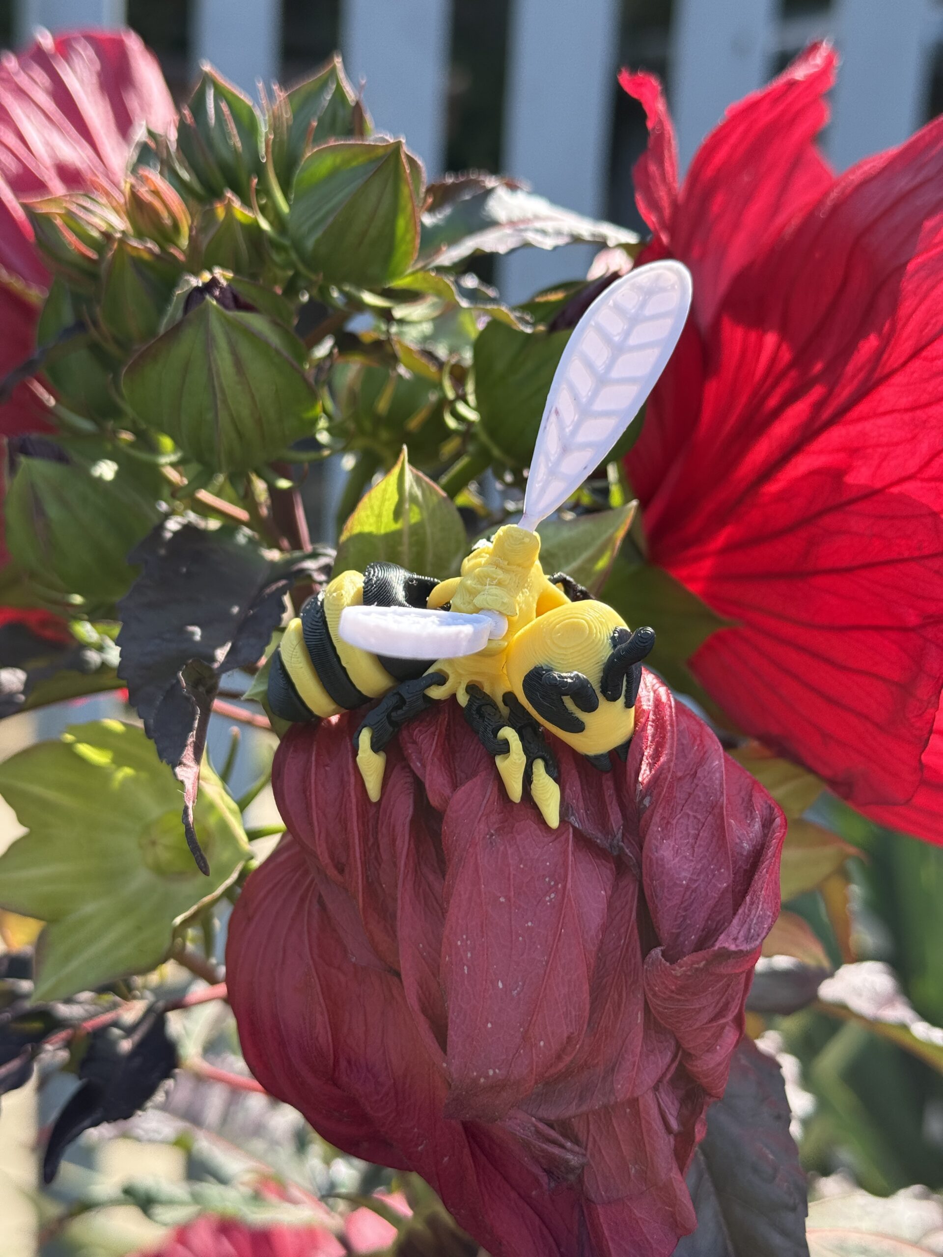 Pszczoła 3D – przegubowa, ruchoma figurka, zabawka, prezent - obrazek 8