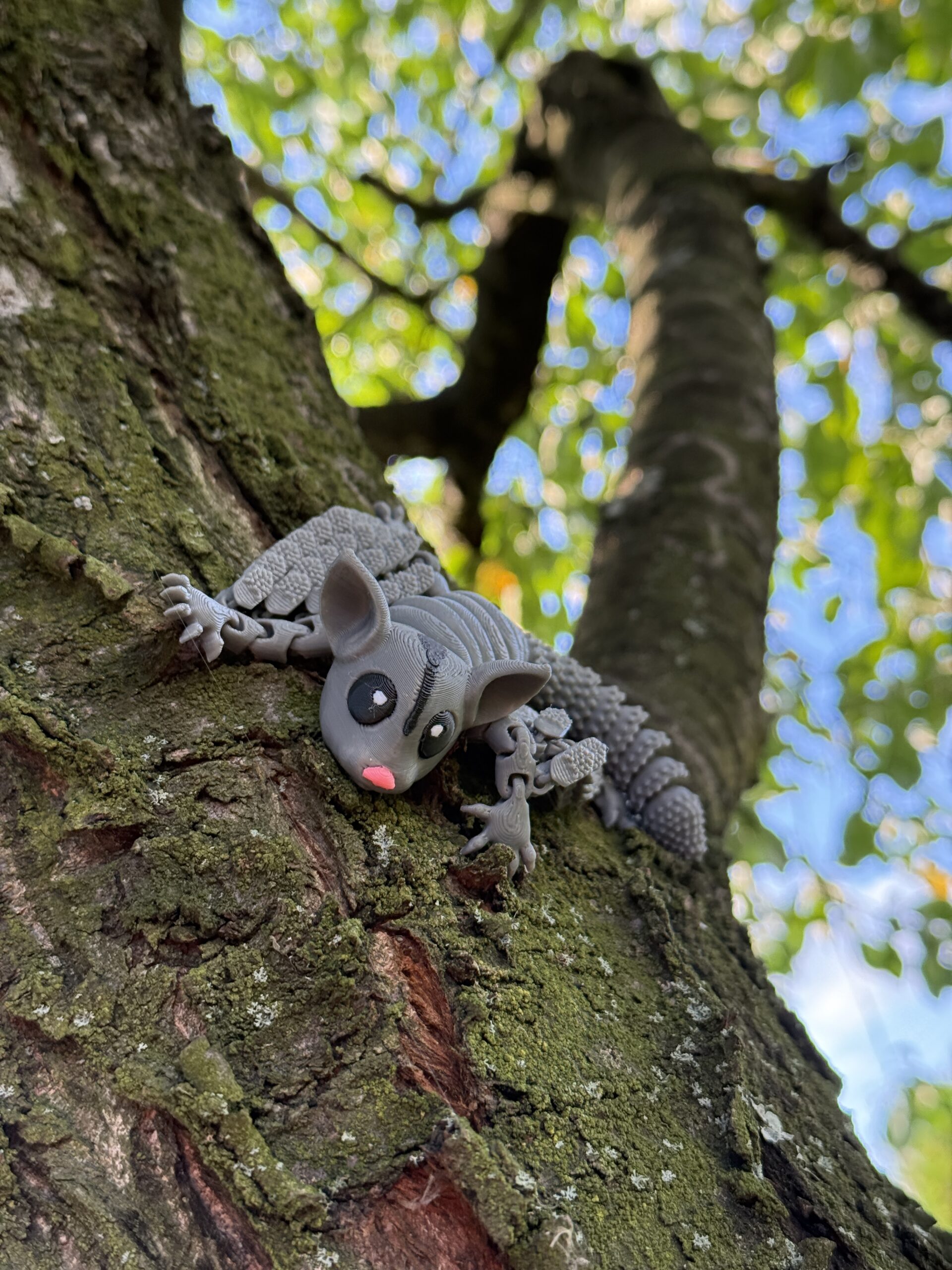 Ruchoma lotopałanka 3D | Wysoka jakość| Realistyczne detale | Antystresowy gadżet | Prezent - obrazek 2