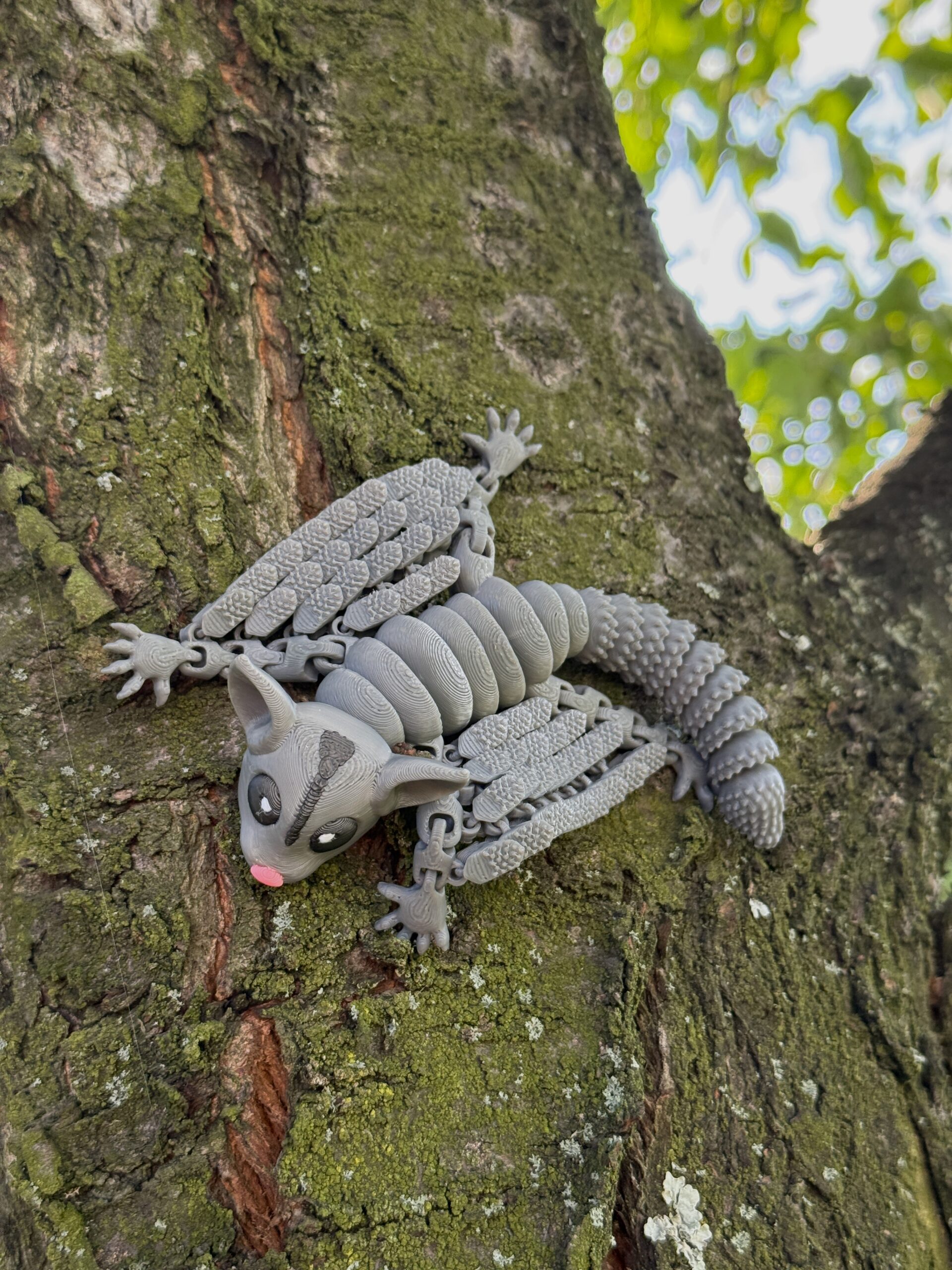 Ruchoma lotopałanka 3D | Wysoka jakość| Realistyczne detale | Antystresowy gadżet | Prezent - obrazek 3