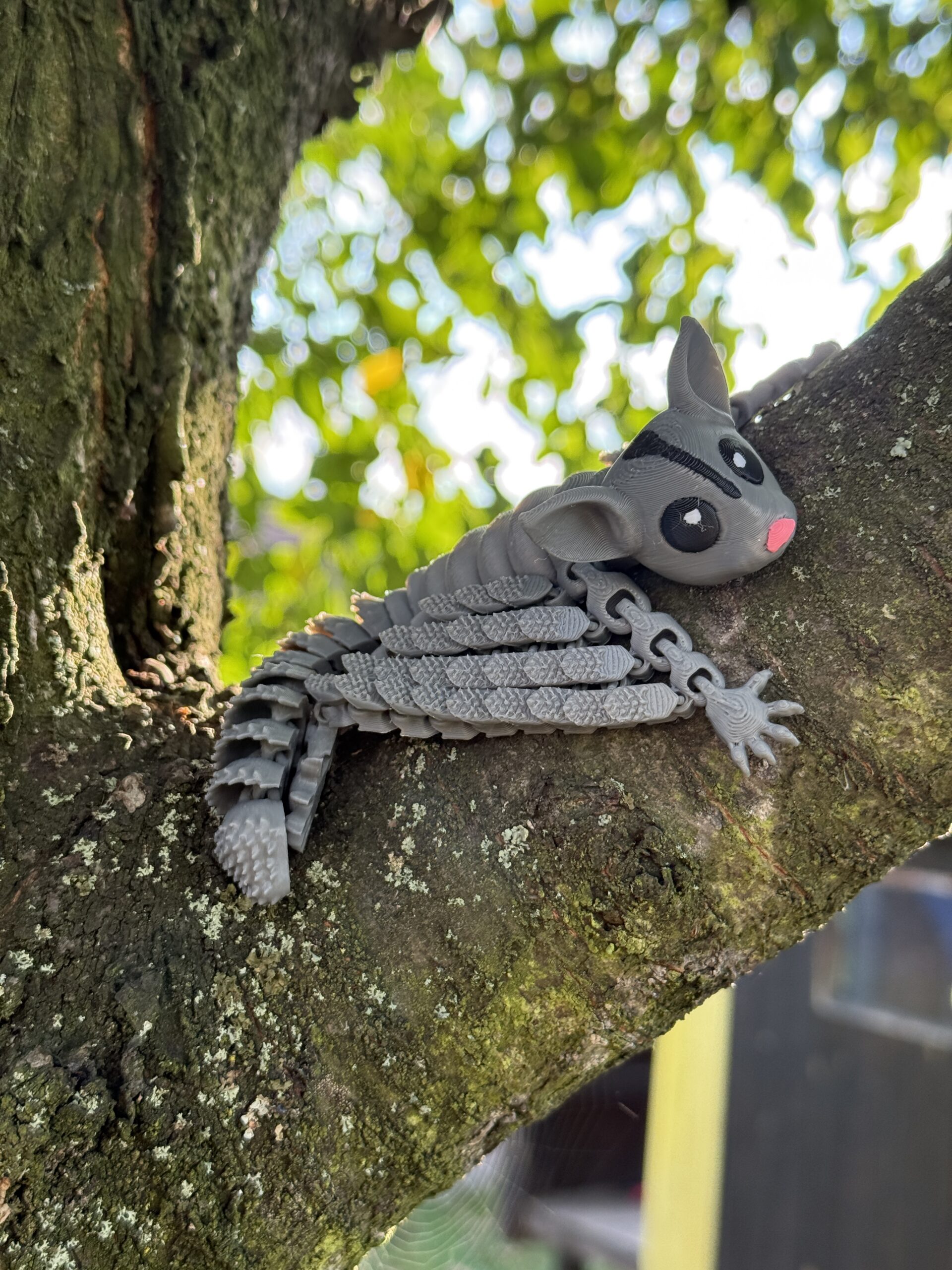 Ruchoma lotopałanka 3D | Wysoka jakość| Realistyczne detale | Antystresowy gadżet | Prezent - obrazek 4