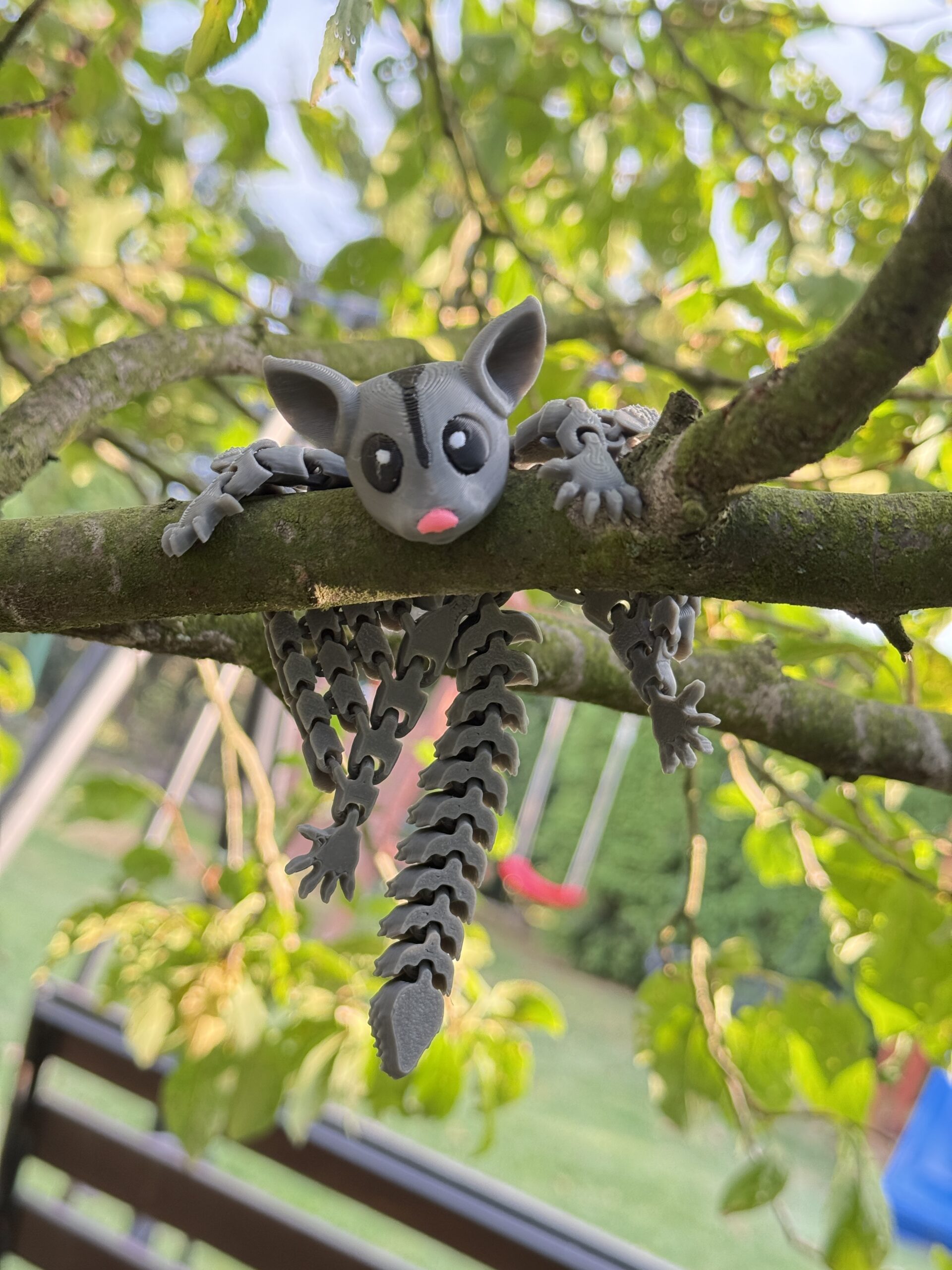 Ruchoma lotopałanka 3D | Wysoka jakość| Realistyczne detale | Antystresowy gadżet | Prezent - obrazek 5