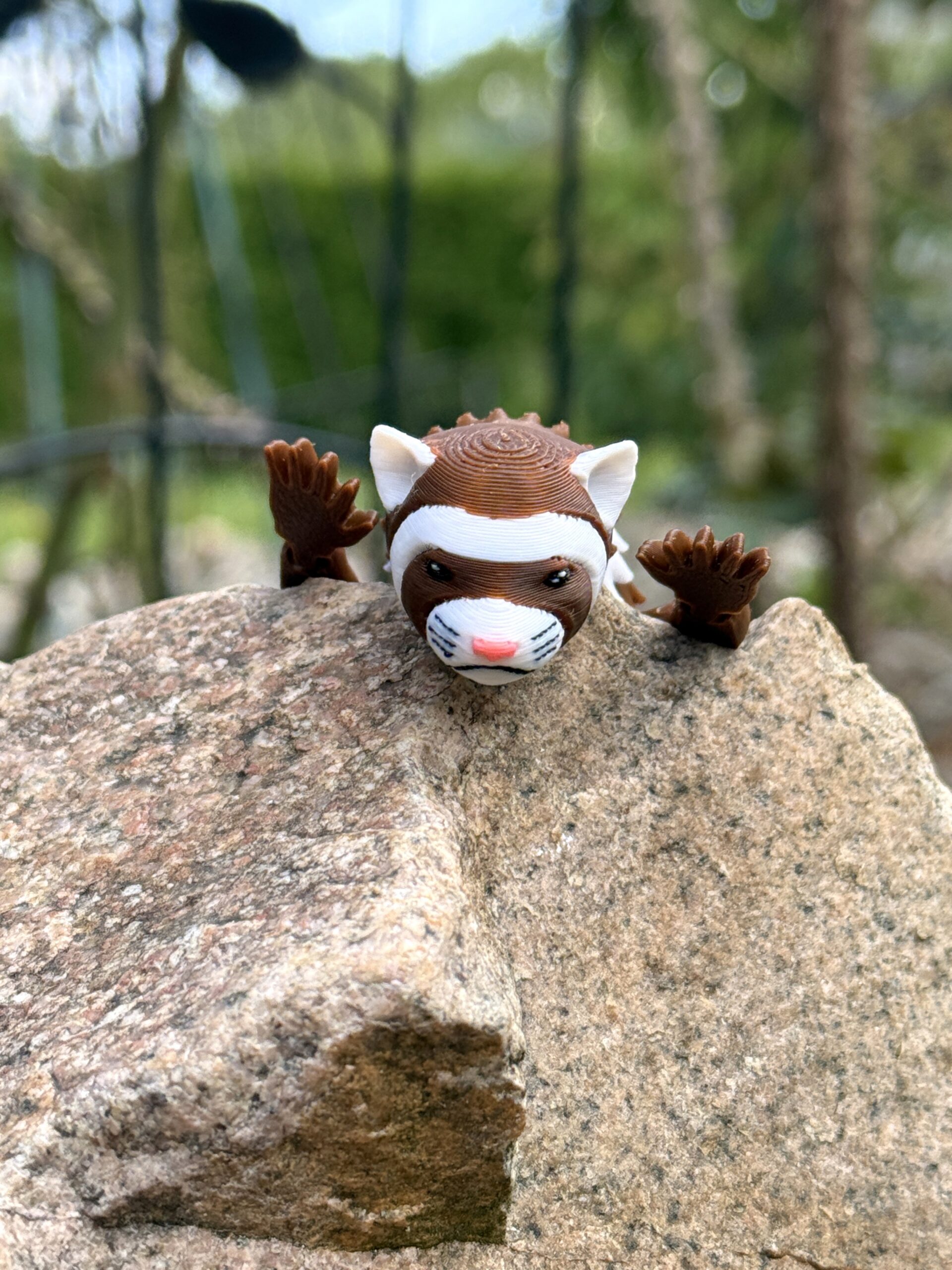 Fretka przegubowa 3D – elastyczna figurka antystresowa, realistyczna, prezent - obrazek 4