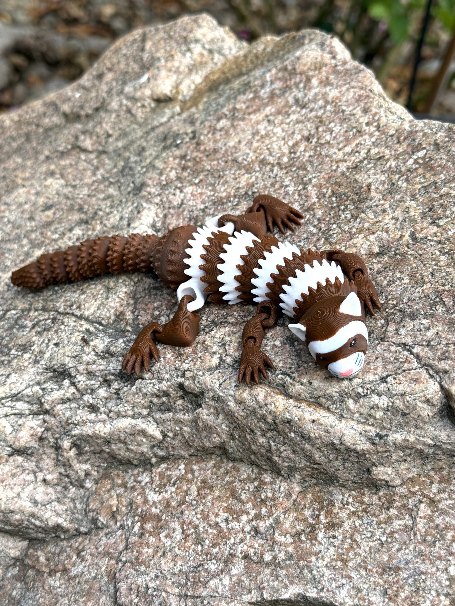 Fretka przegubowa 3D – elastyczna figurka antystresowa, realistyczna, prezent - obrazek 5