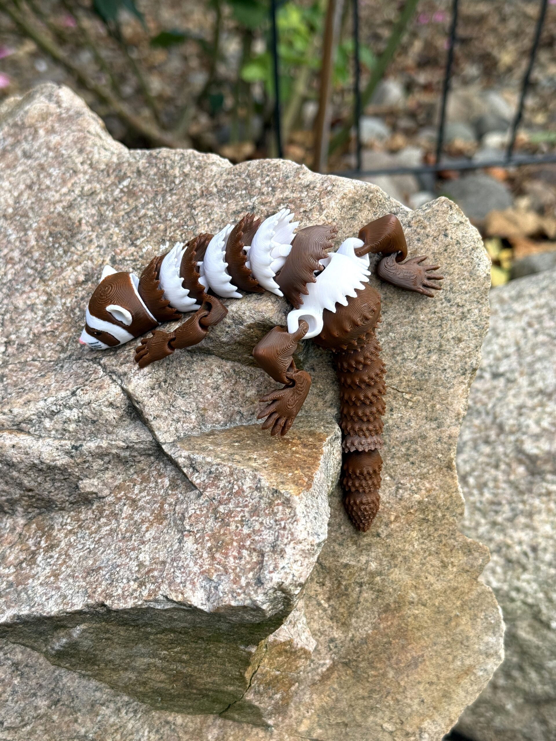 Fretka przegubowa 3D – elastyczna figurka antystresowa, realistyczna, prezent - obrazek 6