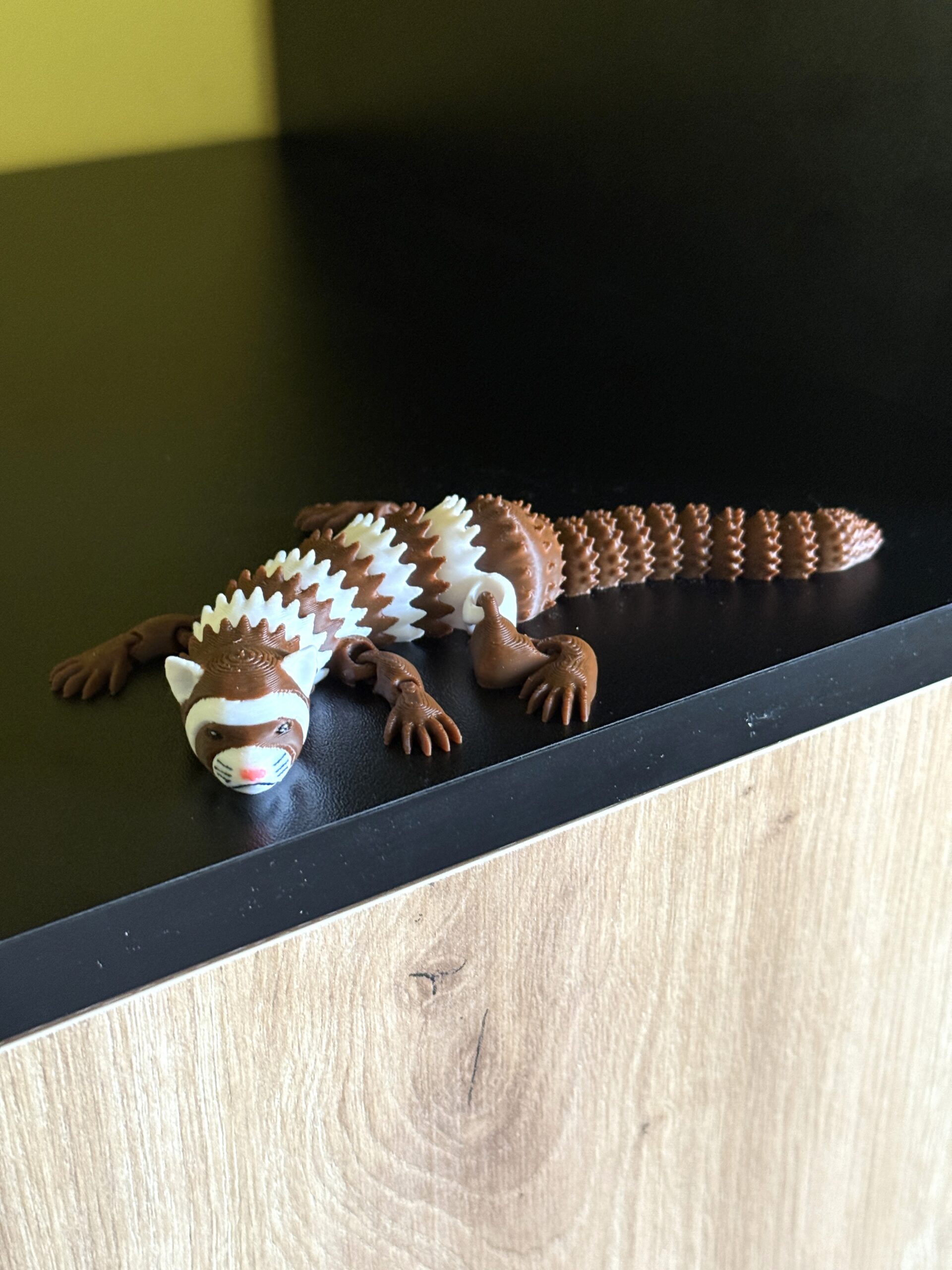 Fretka przegubowa 3D – elastyczna figurka antystresowa, realistyczna, prezent - obrazek 11