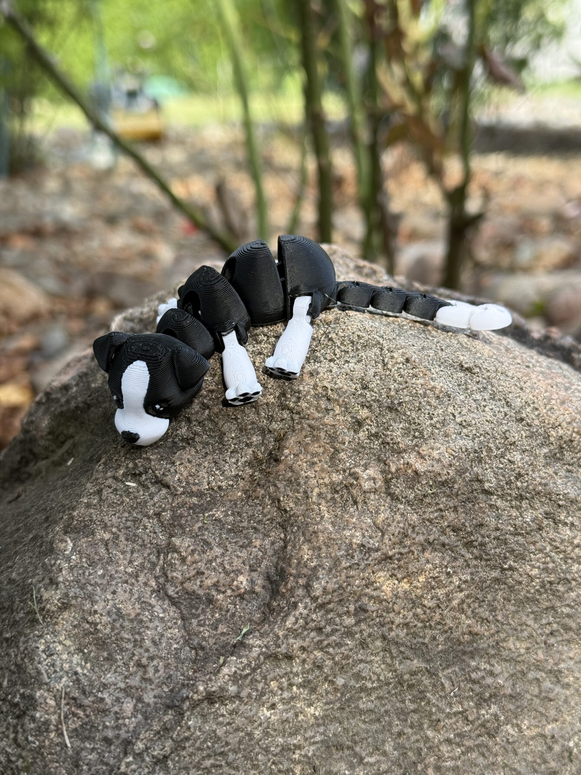 Piesek, pies przegubowy 3D – ruchoma figurka kieszonkowa, zabawka antystresowa - obrazek 5