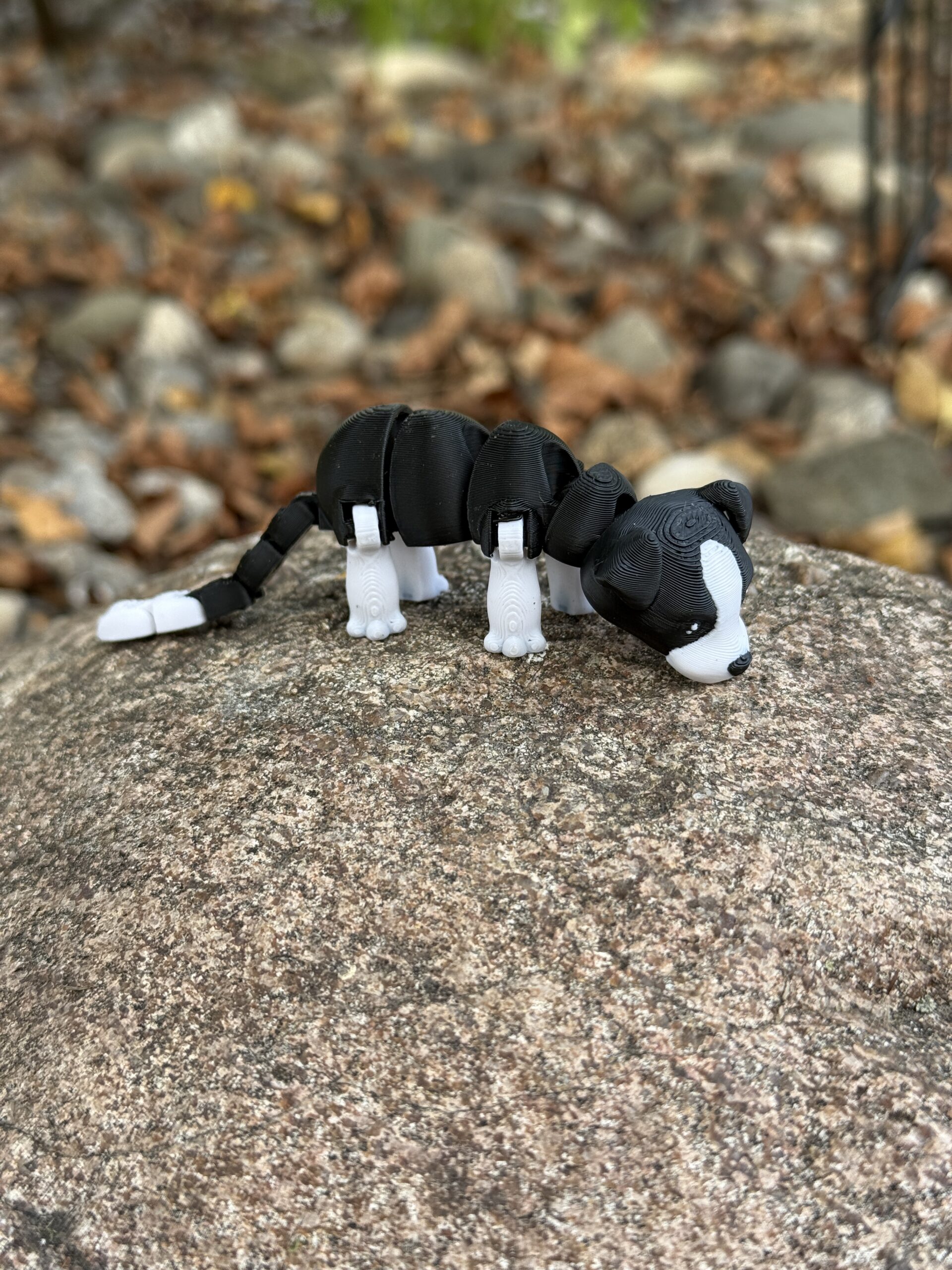 Piesek, pies przegubowy 3D – ruchoma figurka kieszonkowa, zabawka antystresowa - obrazek 6