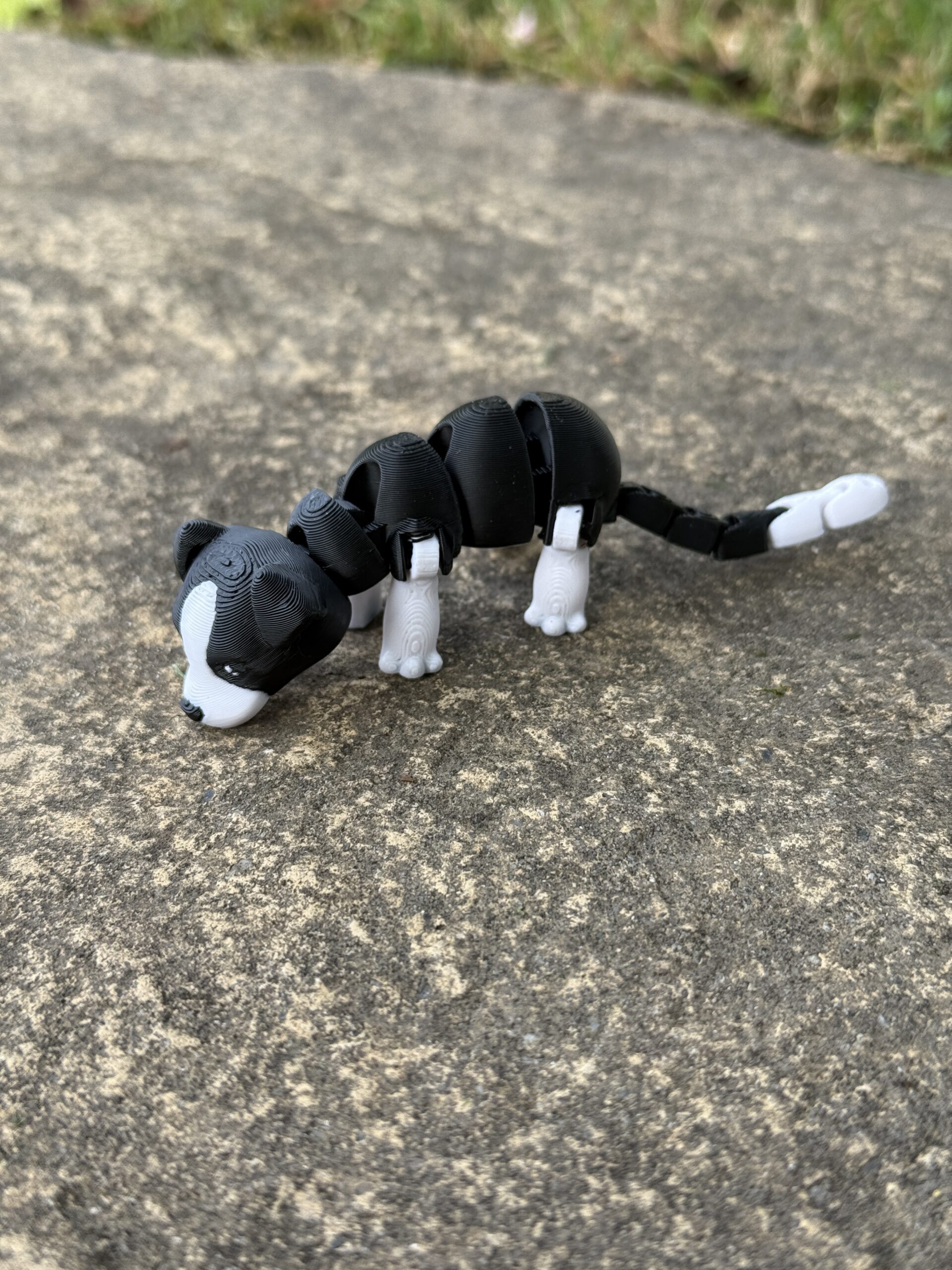 Piesek, pies przegubowy 3D – ruchoma figurka kieszonkowa, zabawka antystresowa - obrazek 8