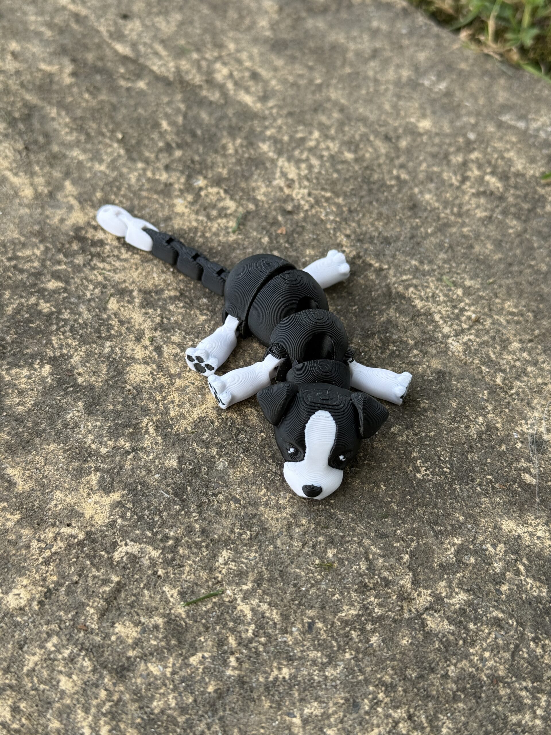 Piesek, pies przegubowy 3D – ruchoma figurka kieszonkowa, zabawka antystresowa - obrazek 9