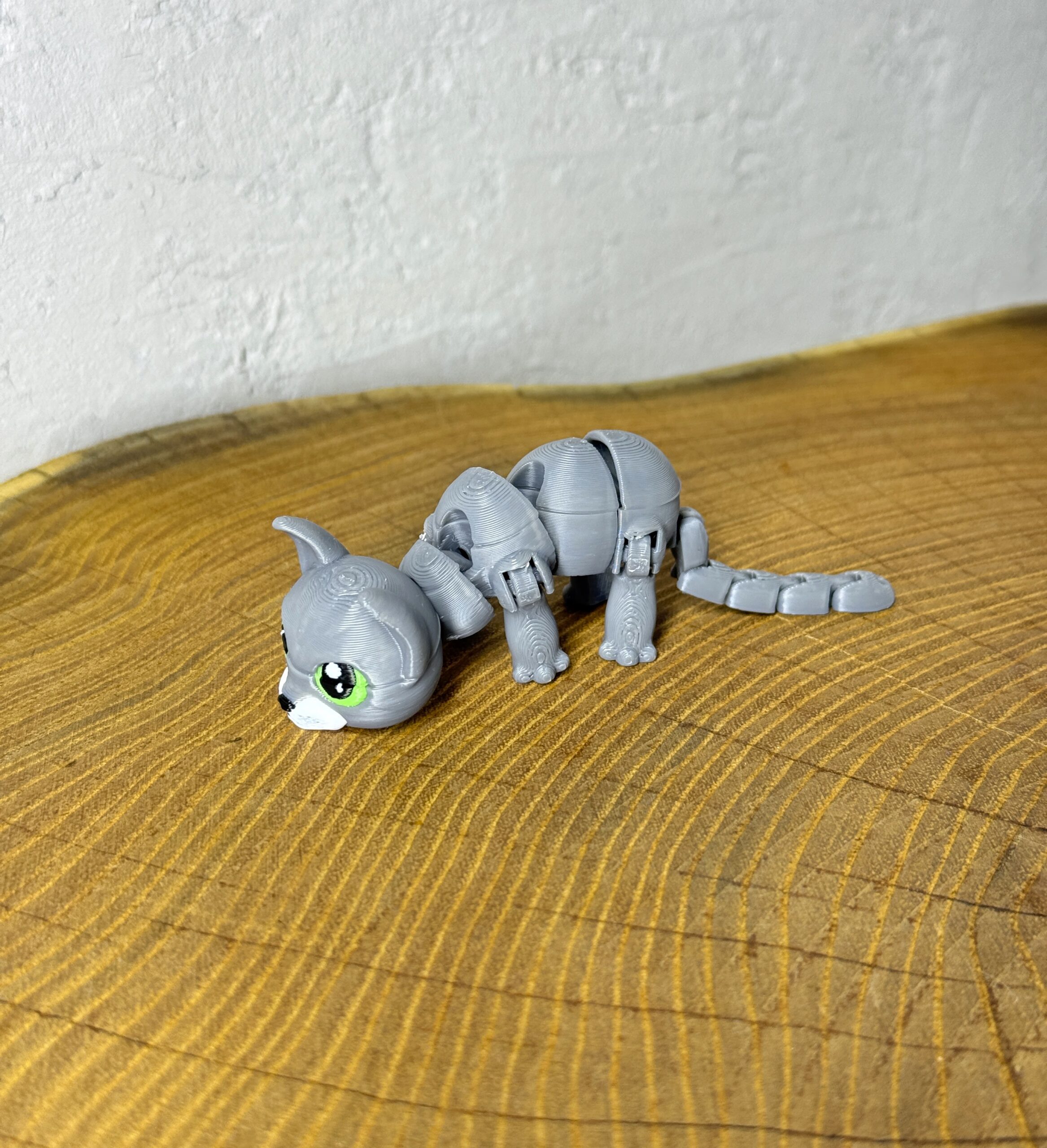 Kot, kotek 3D – ruchoma figurka kieszonkowa, zabawka antystresowa - obrazek 11