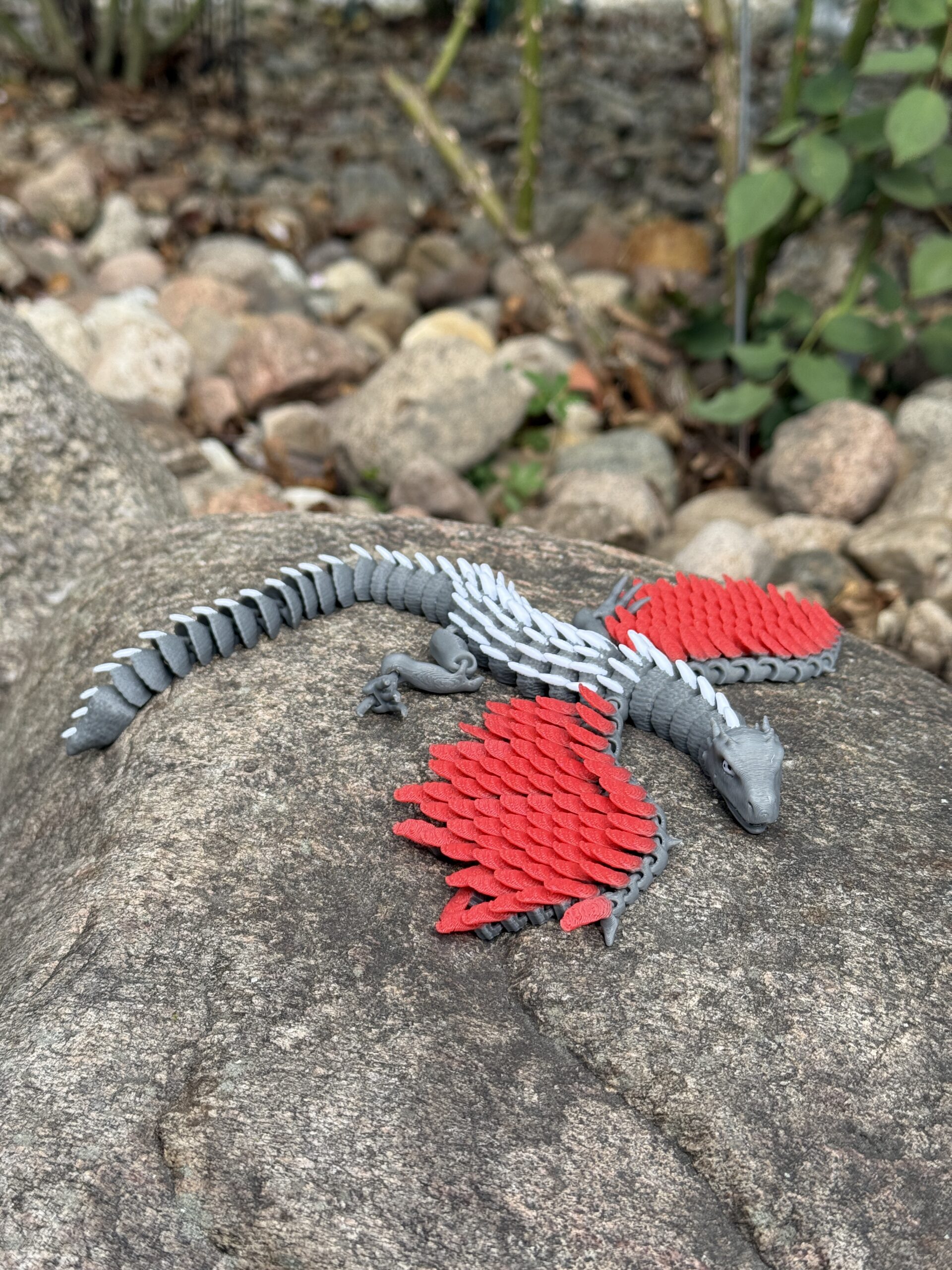 Latający Smok – przegubowa zabawka 3D, mistrz powietrznych przestworzy - obrazek 4