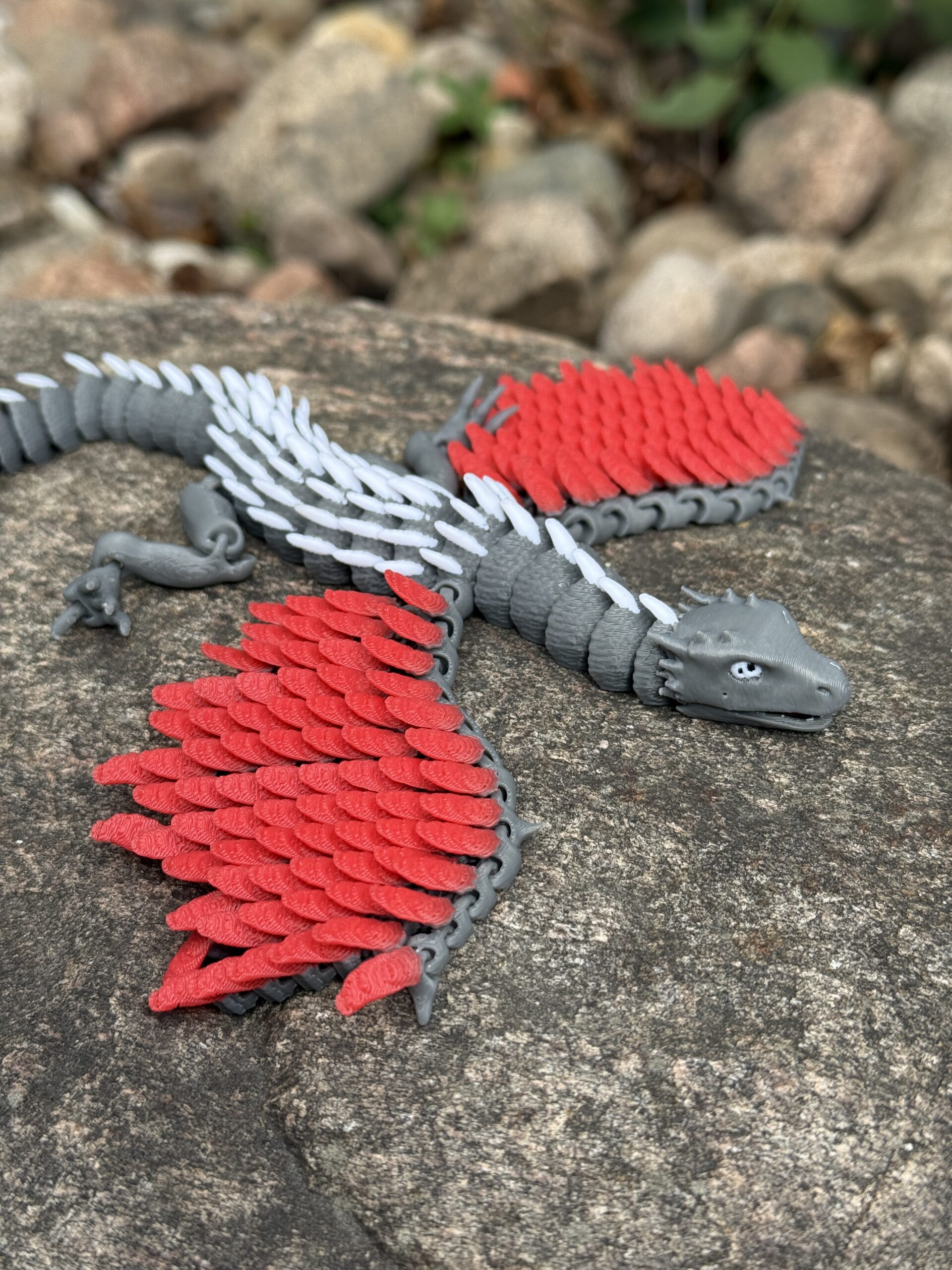 Latający Smok – przegubowa zabawka 3D, mistrz powietrznych przestworzy - obrazek 5