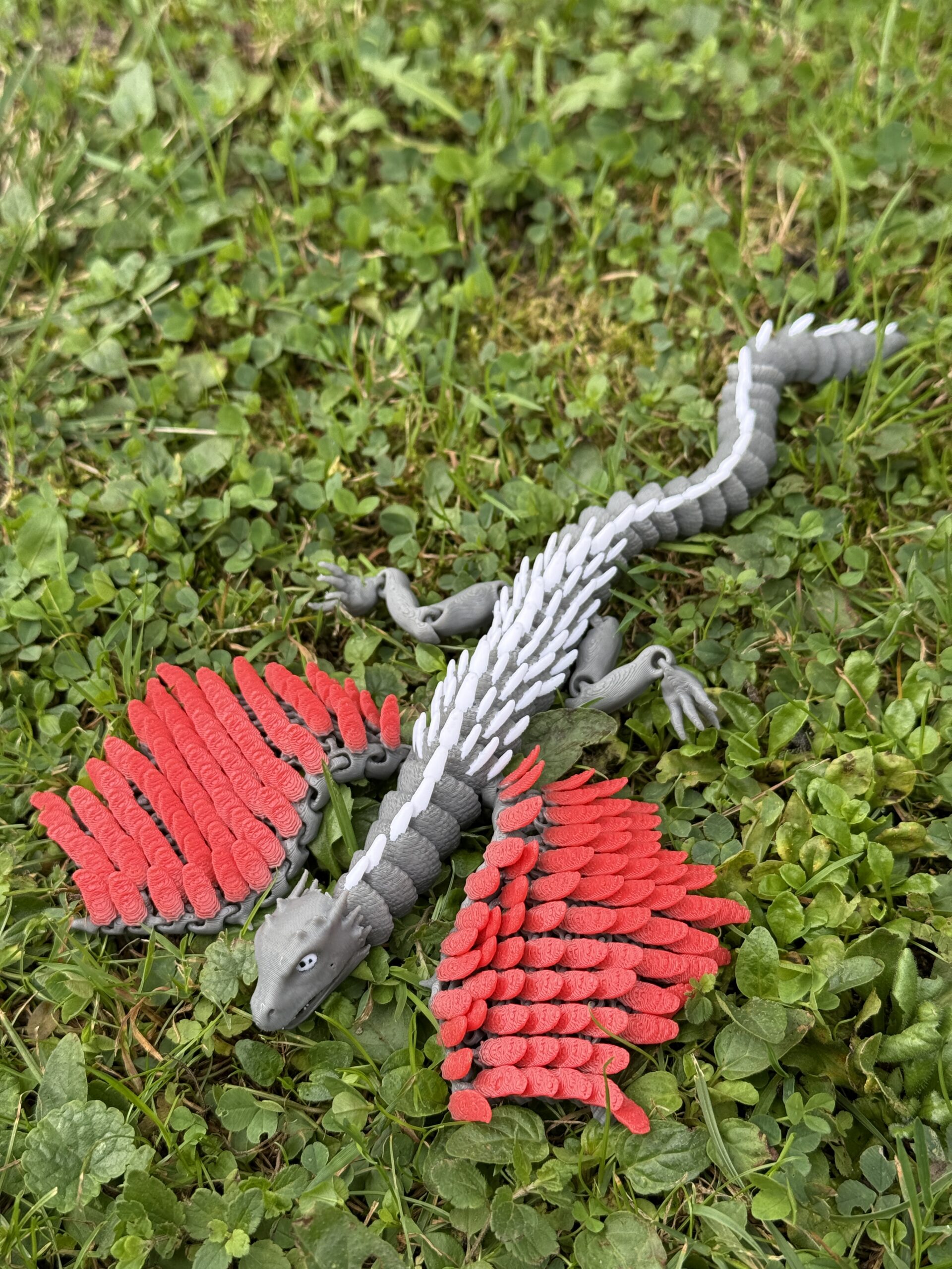 Latający Smok – przegubowa zabawka 3D, mistrz powietrznych przestworzy - obrazek 7