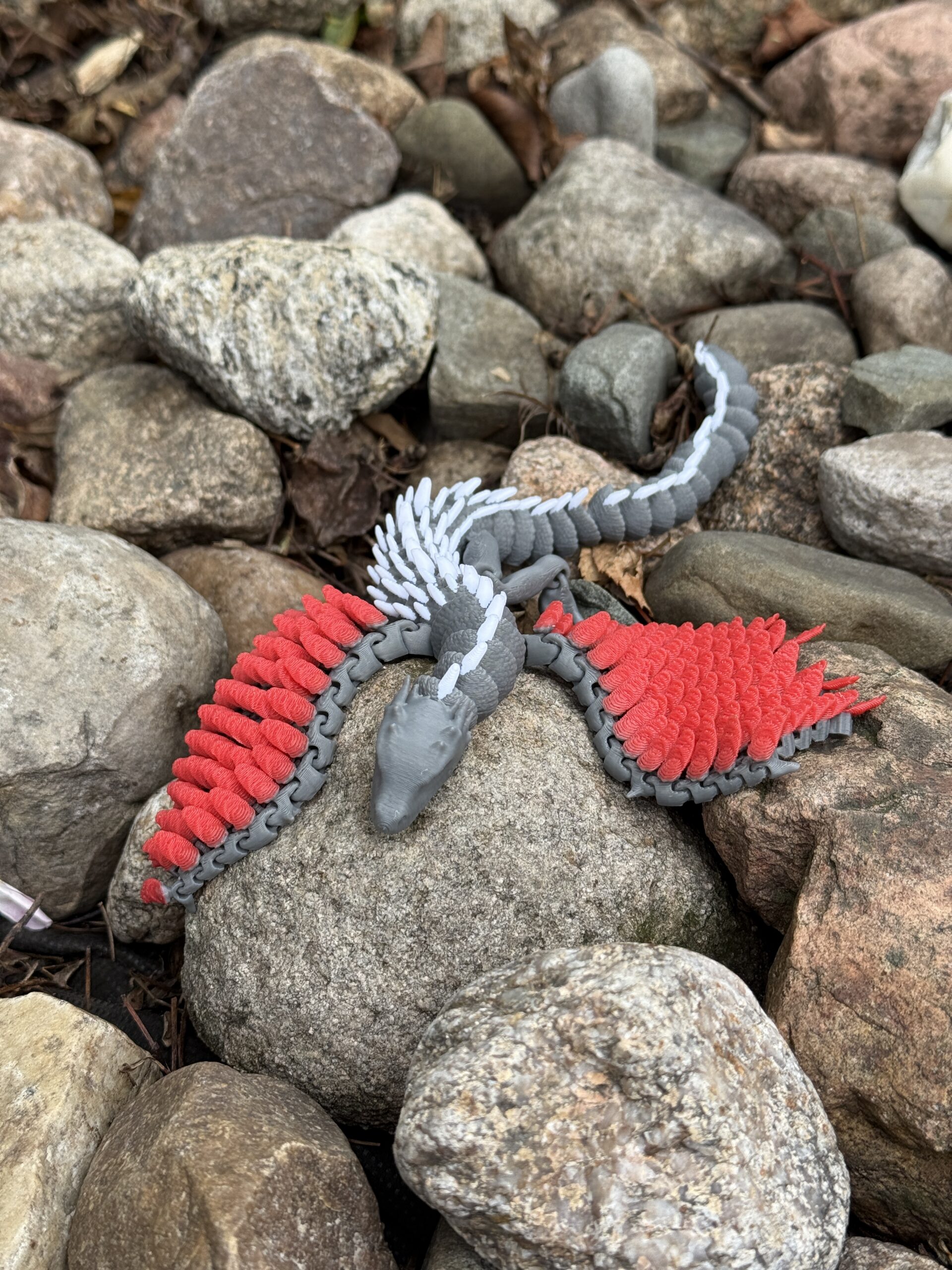 Latający Smok – przegubowa zabawka 3D, mistrz powietrznych przestworzy - obrazek 8