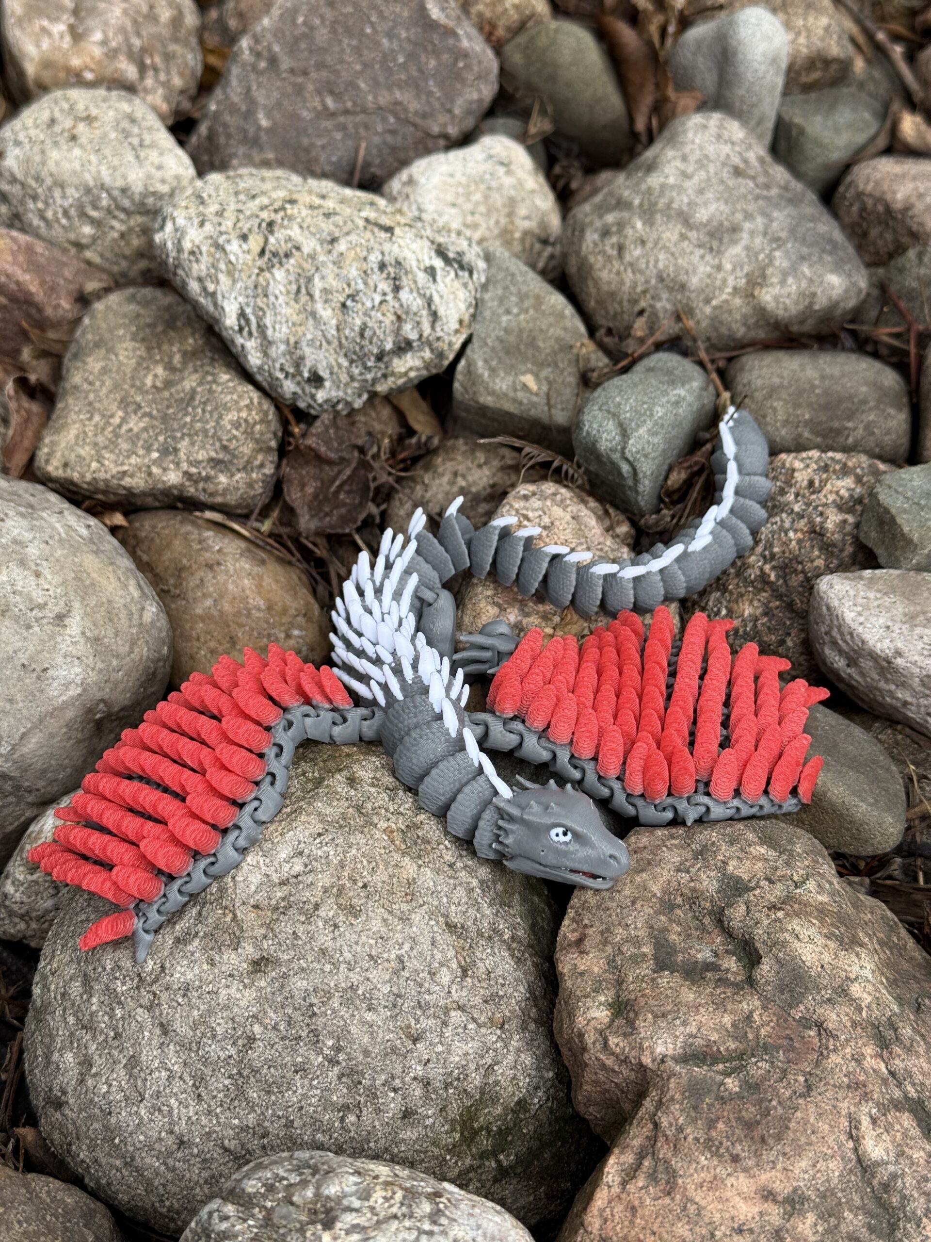 Latający Smok – przegubowa zabawka 3D, mistrz powietrznych przestworzy - obrazek 9