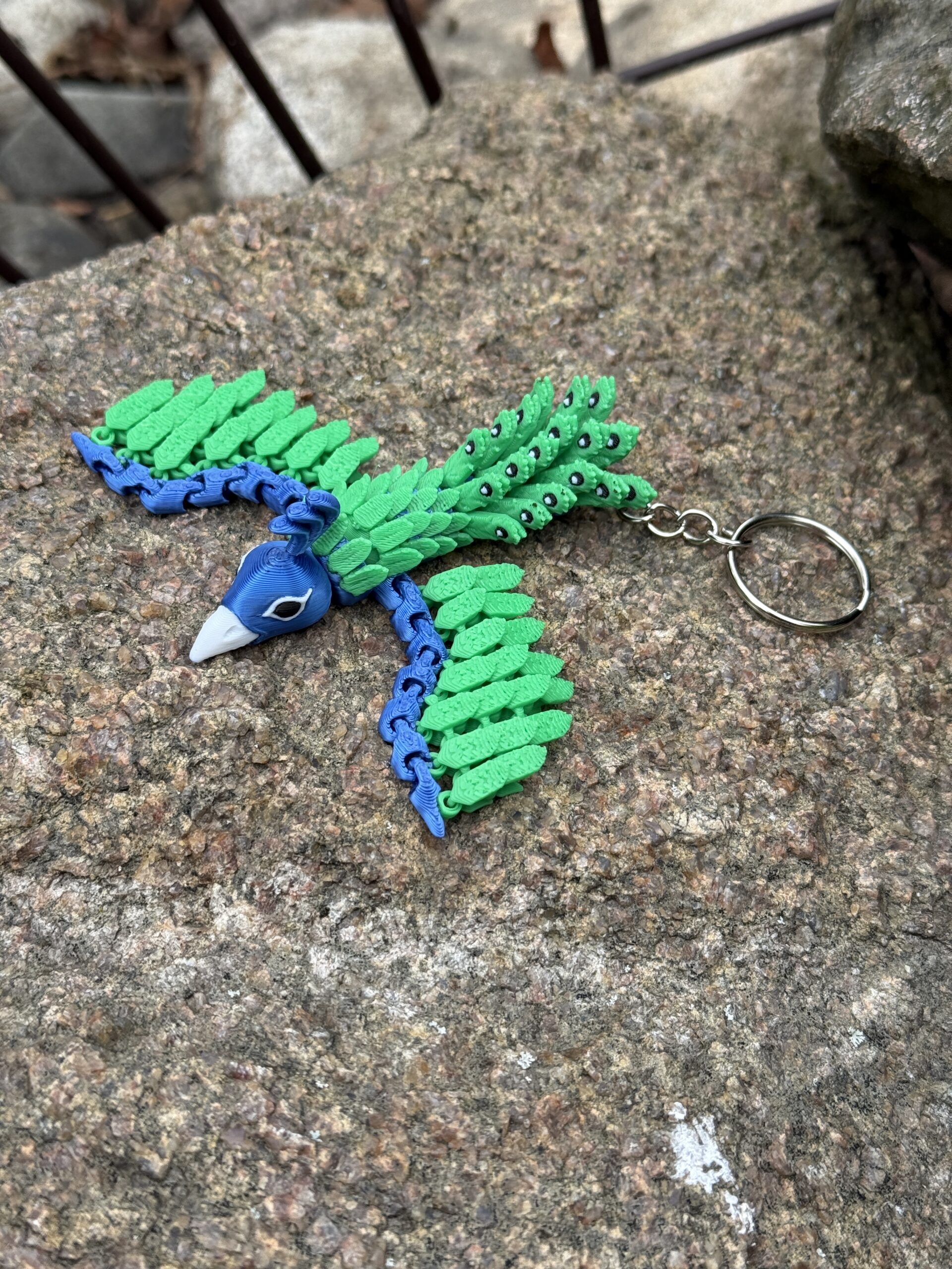 Brelok Paw 3D – figura przegubowa pełna majestatu i detali, zabawka - obrazek 3