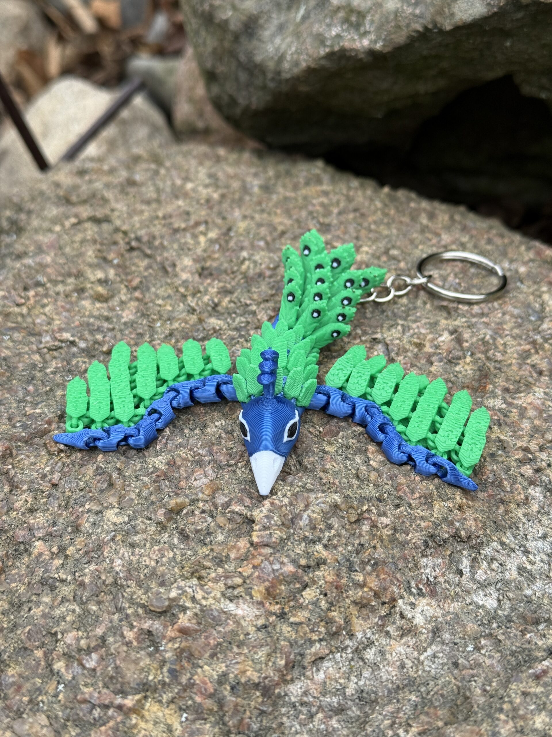 Brelok Paw 3D – figura przegubowa pełna majestatu i detali, zabawka - obrazek 4