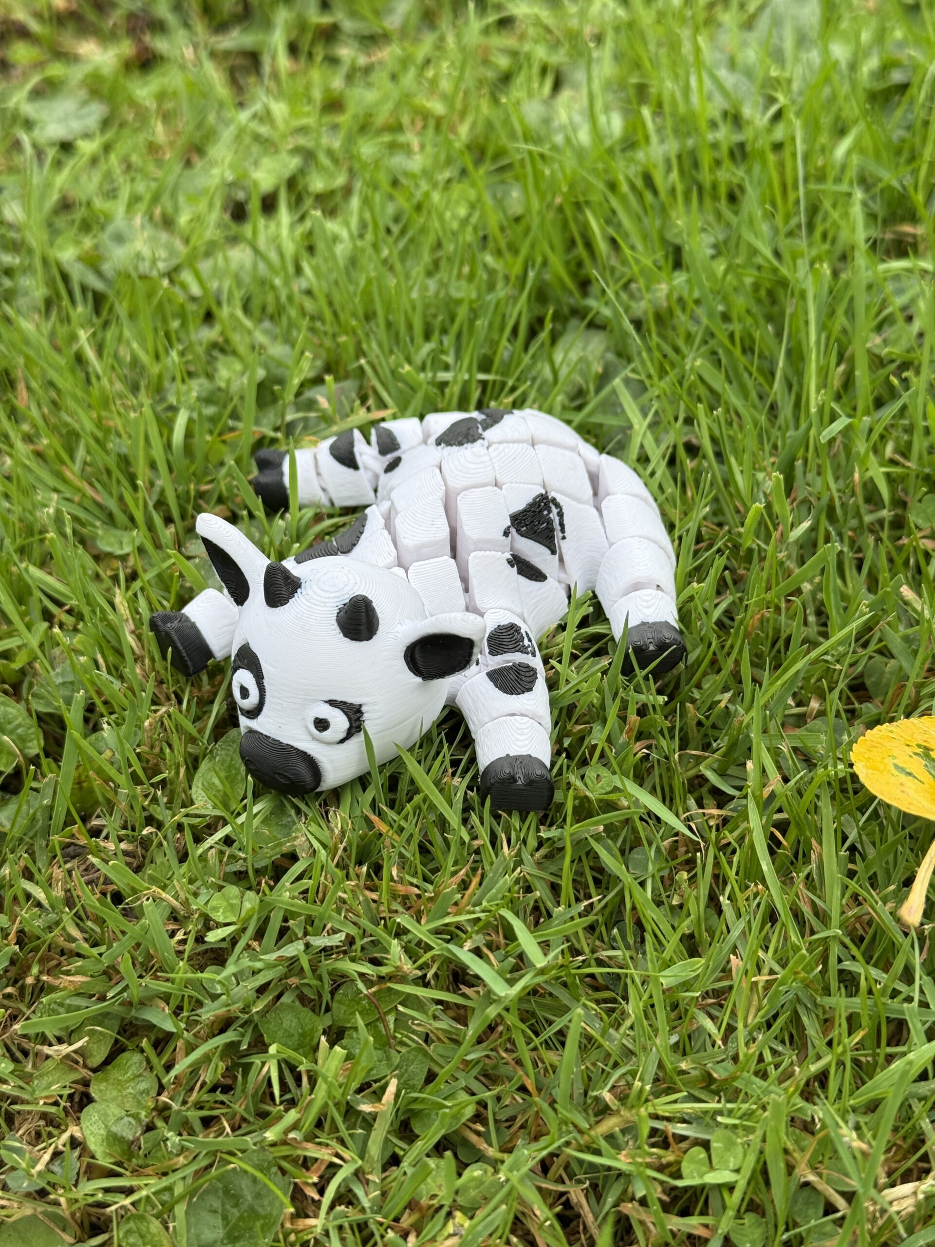 Krówka 3D – segmentowa figurka, antystresowy gadżet do zabawy, gadżet - obrazek 11