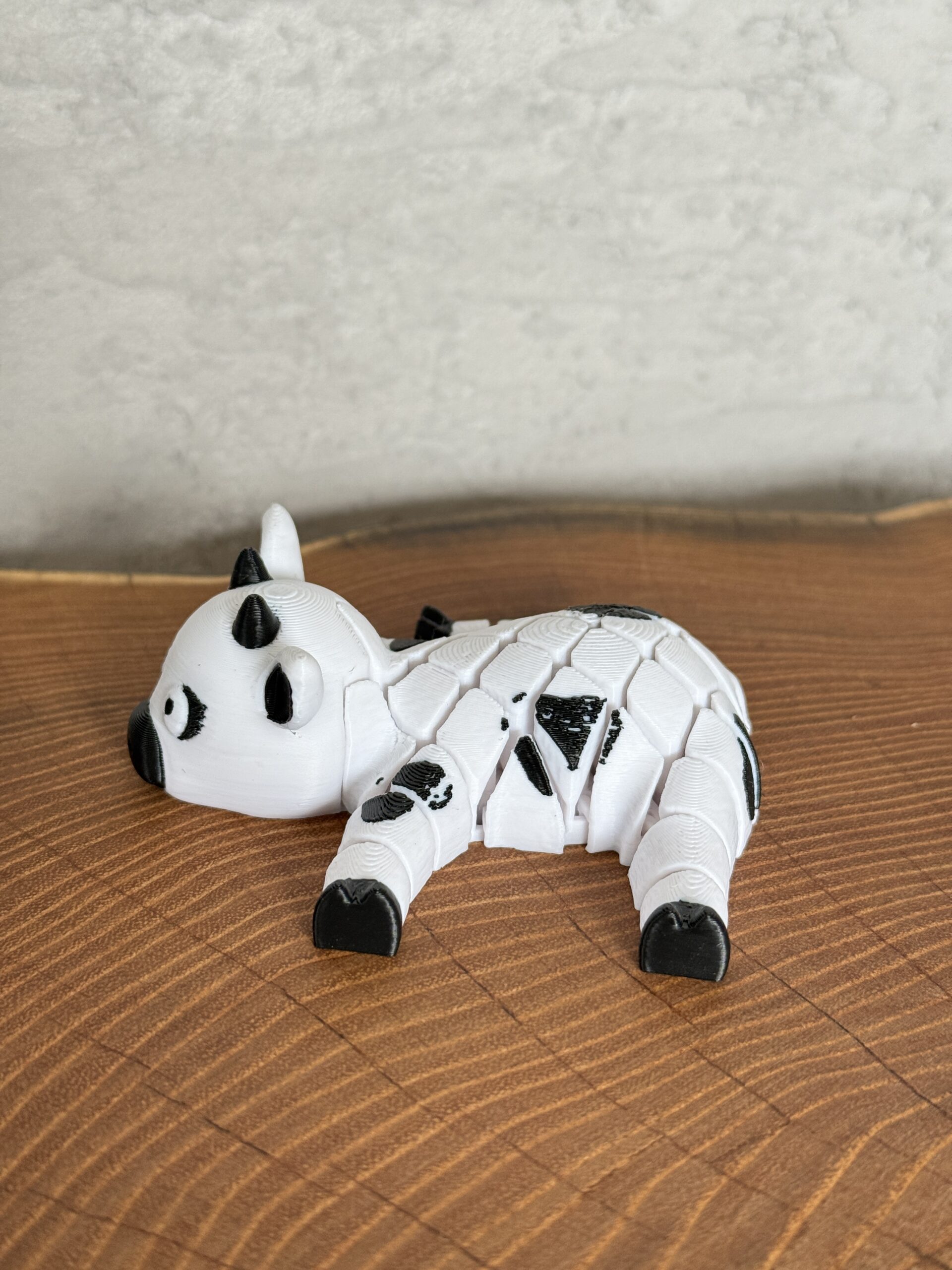 Krówka 3D – segmentowa figurka, antystresowy gadżet do zabawy, gadżet - obrazek 15