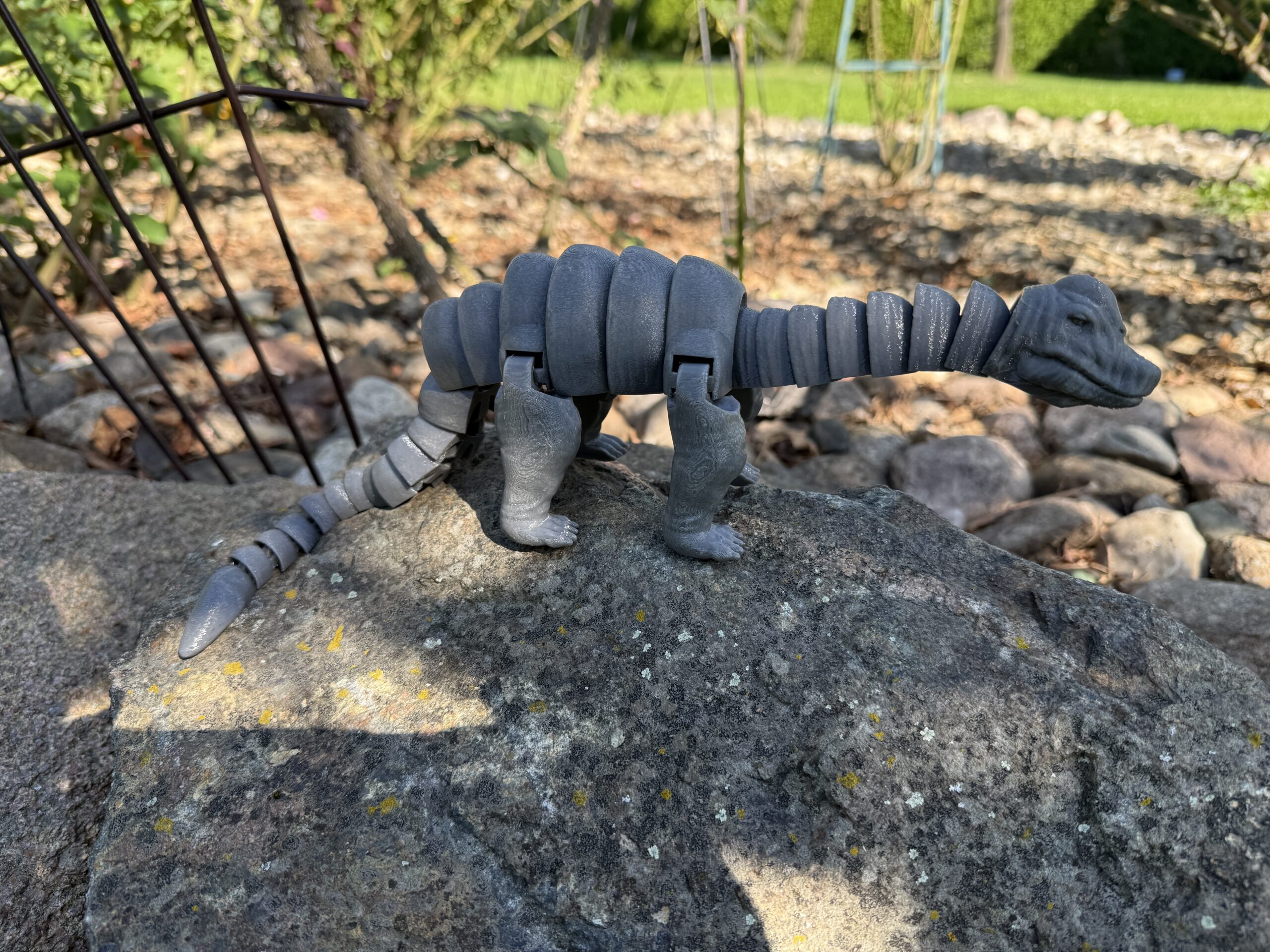 Brachiozaur 3D – gigantyczny dinozaur 42 cm, ruchoma figurka, zabawka - obrazek 3