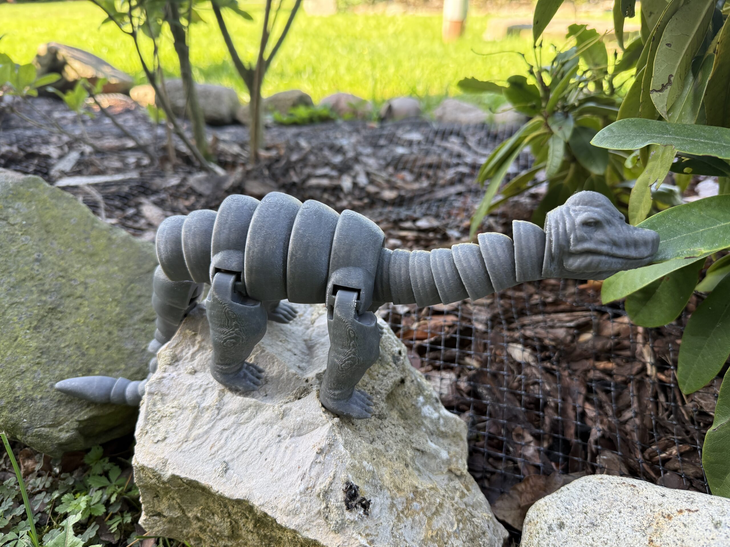 Brachiozaur 3D – gigantyczny dinozaur 42 cm, ruchoma figurka, zabawka - obrazek 6