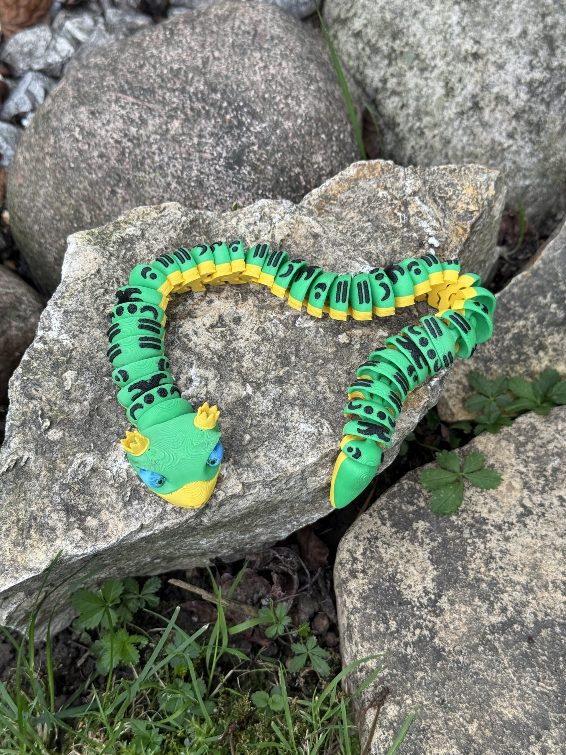 Przegubowy Wąż Viper 3D – bohater Kung Fu Panda, pełen detali, zabawka - obrazek 13