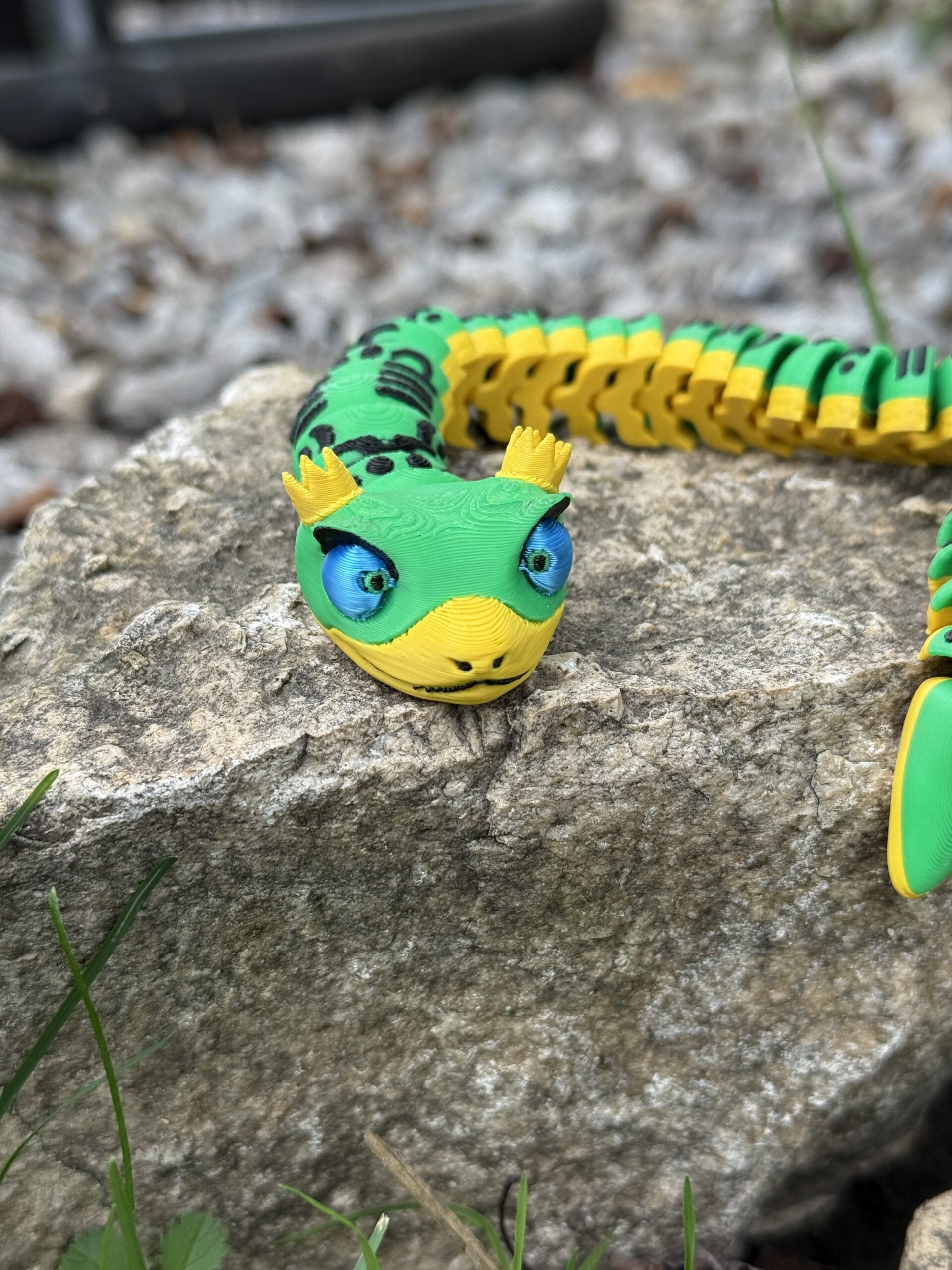 Przegubowy Wąż Viper 3D – bohater Kung Fu Panda, pełen detali, zabawka - obrazek 12