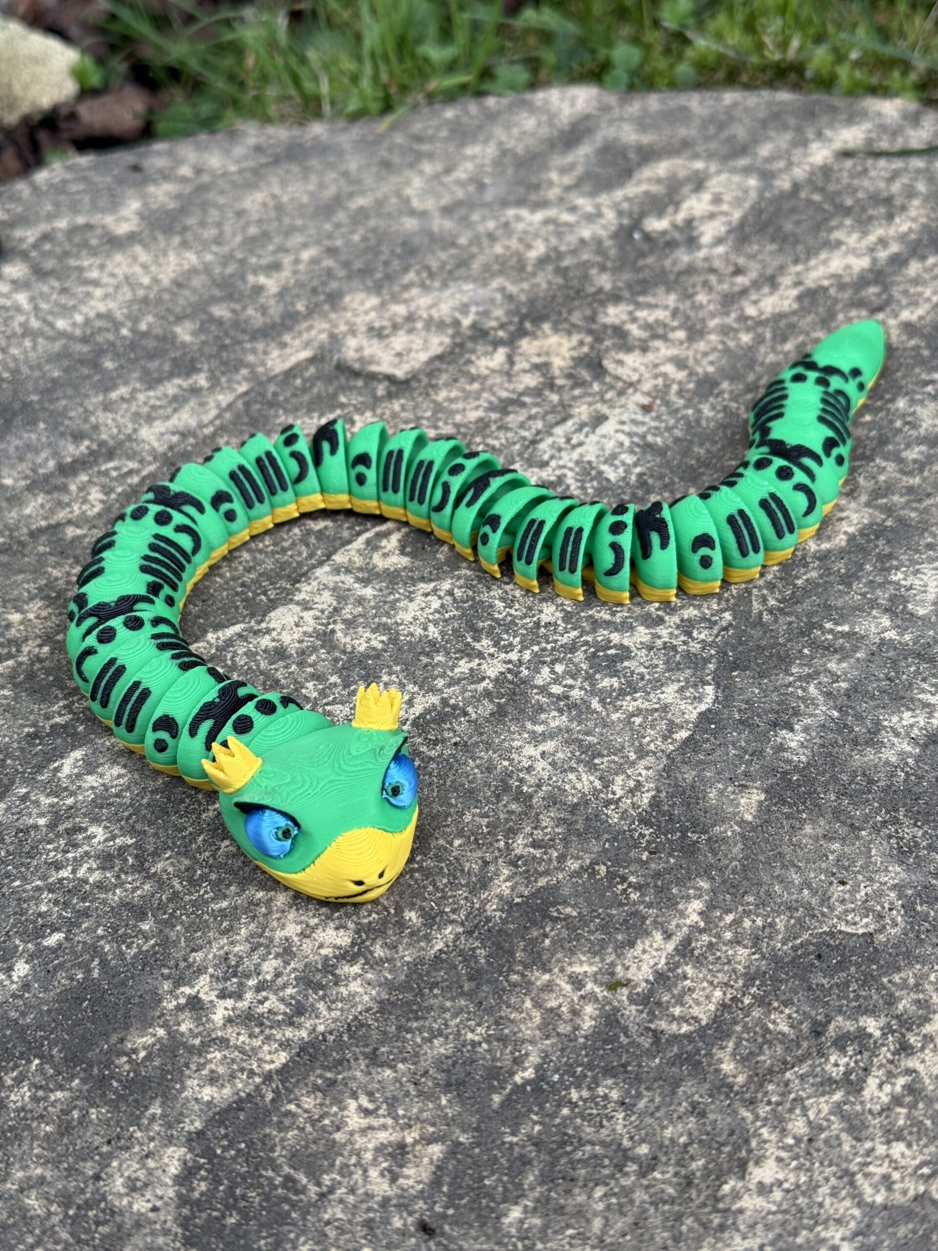 Przegubowy Wąż Viper 3D – bohater Kung Fu Panda, pełen detali, zabawka - obrazek 11