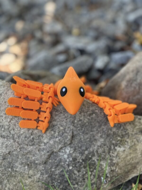 Pterodaktyl Baby 3D prezent, gadżet, zabawka antystresowa, prehistoria - obrazek 14