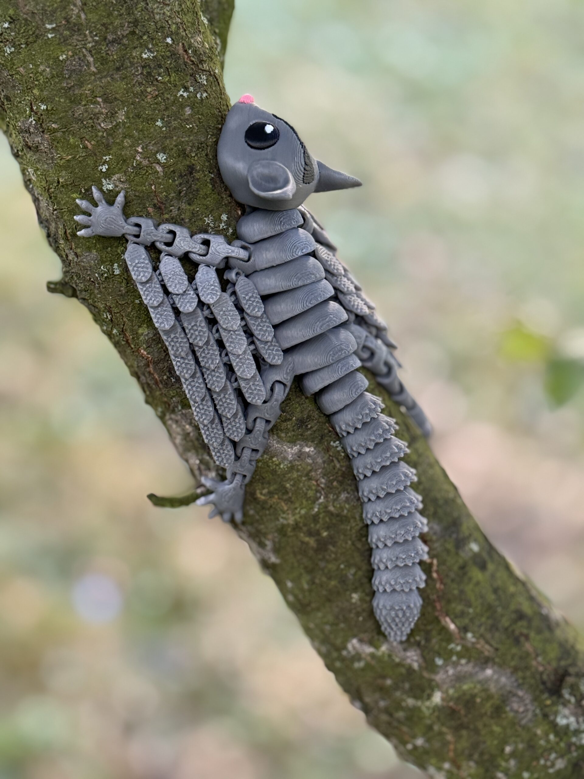 Ruchoma lotopałanka 3D | Wysoka jakość| Realistyczne detale | Antystresowy gadżet | Prezent - obrazek 12