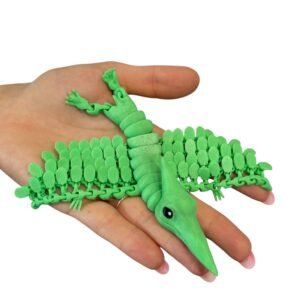 Pterodaktyl przegubowy 3D, ruchoma figurka, druk 3D, gadżet dekoracyjny