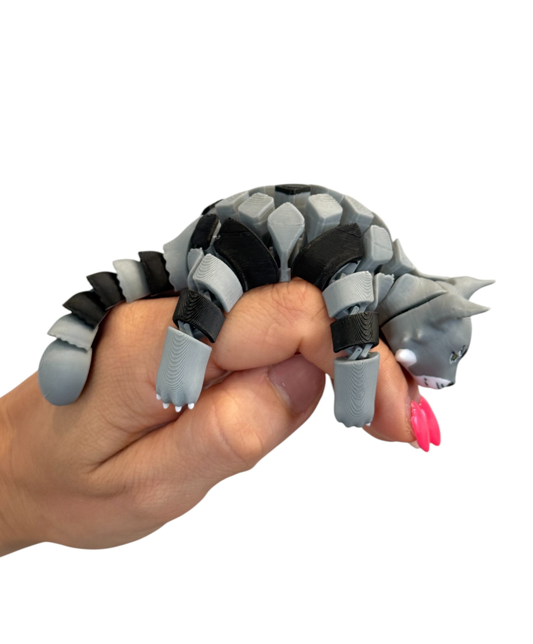 Ryś amerykański segmentowy 3D – zabawka antystresowa, prezent, gadżet - obrazek 16