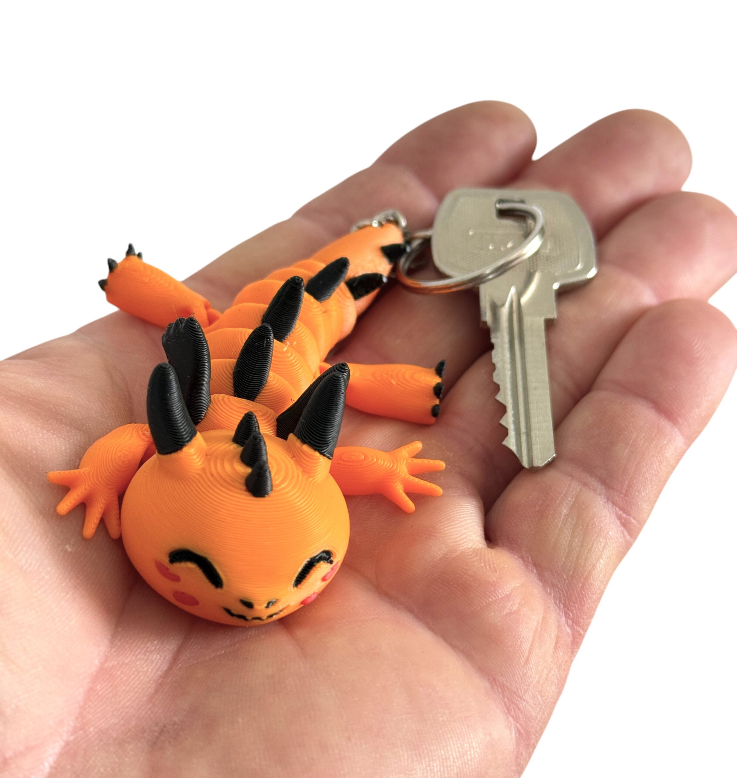 Baby Smok 3D – przegubowy brelok, który robi wrażenie, zabawka, prezent, gadżet