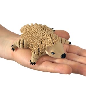 Jeżozwierz 3D – kolczasty zwierz, ruchoma segmentowa figurka