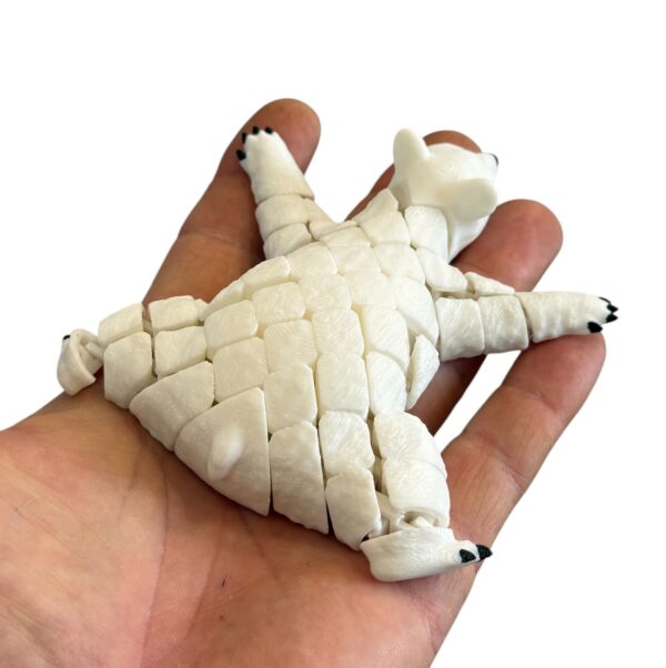 Niedźwiedź Polarny 3D – Segmentowy Lodowy Król, super gadżet, prezent - obrazek 10