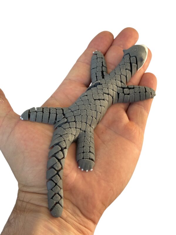 Wydra segmentowa 3D – ruchoma figurka, gadżet dekoracyjny, zabawka, prezent - obrazek 12