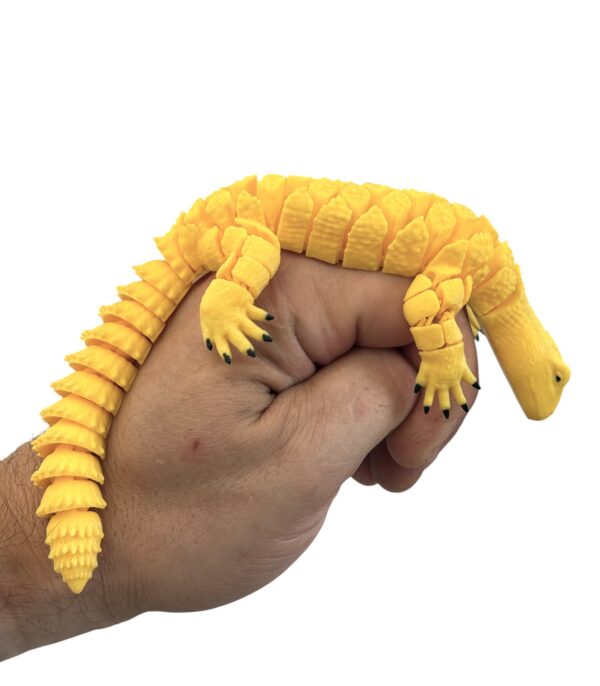 Jaszczurka Uromastyx (Biczogon) przegubowa 3D – pancerny gad z segmentów - obrazek 2