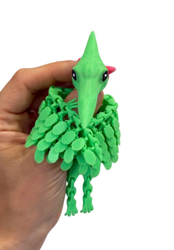 Pterodaktyl przegubowy 3D, ruchoma figurka, druk 3D, gadżet dekoracyjny - obrazek 11