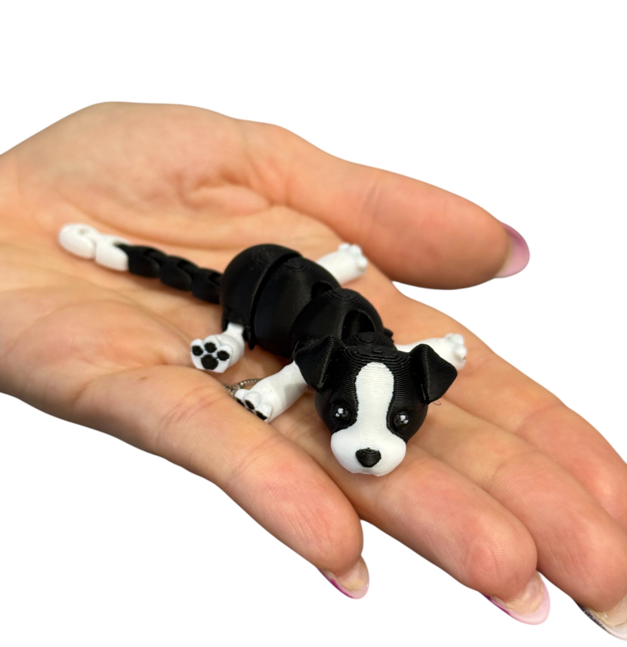 Piesek, pies przegubowy 3D – ruchoma figurka kieszonkowa, zabawka antystresowa - obrazek 2