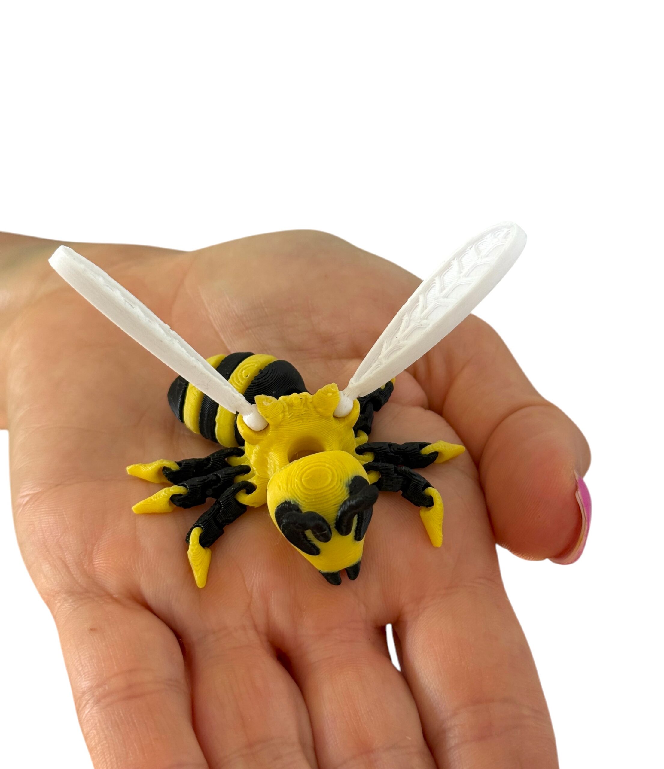 Pszczoła 3D – przegubowa, ruchoma figurka, zabawka, prezent - obrazek 11