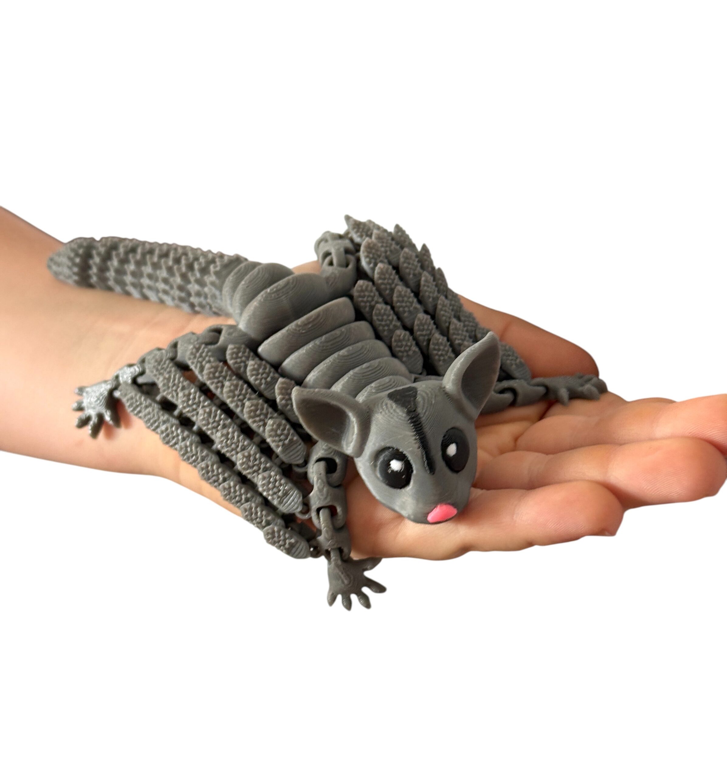 Ruchoma lotopałanka 3D | Wysoka jakość| Realistyczne detale | Antystresowy gadżet | Prezent - obrazek 13