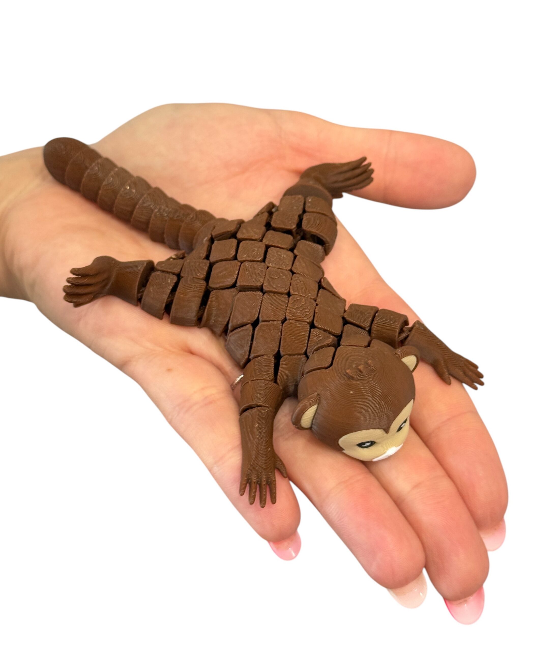 Figurka Małpki 3D – Przegubowa, Segmentowa, Gadżet, prezent, niespodzianka - obrazek 13