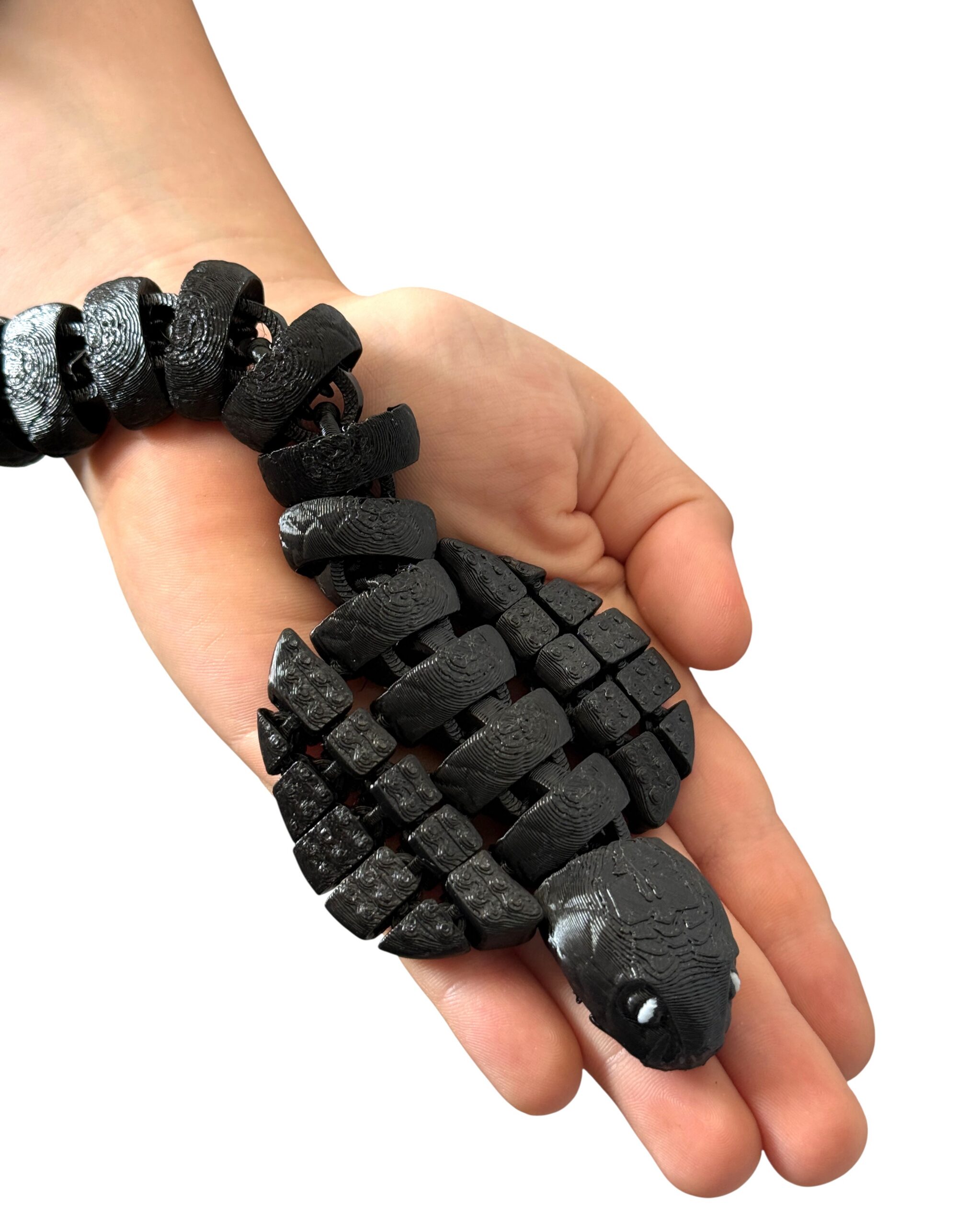 Kobra 3D 580 mm – przegubowy wąż, ruchoma figurka, ustawiaj dowolne pozy - obrazek 3