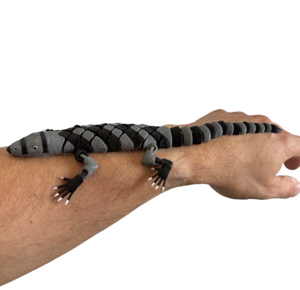 Waran 3D – segmentowo-przegubowy, ruchoma figurka, prezent, zabawka - obrazek 15