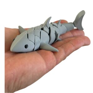 Rekin segmentowy3D – ruchoma figurka, gadżet dekoracyjny, zabawka