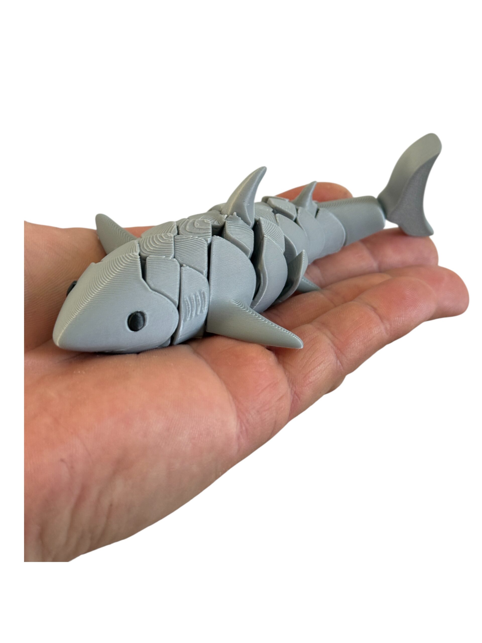 Rekin segmentowy3D – ruchoma figurka, gadżet dekoracyjny, zabawka