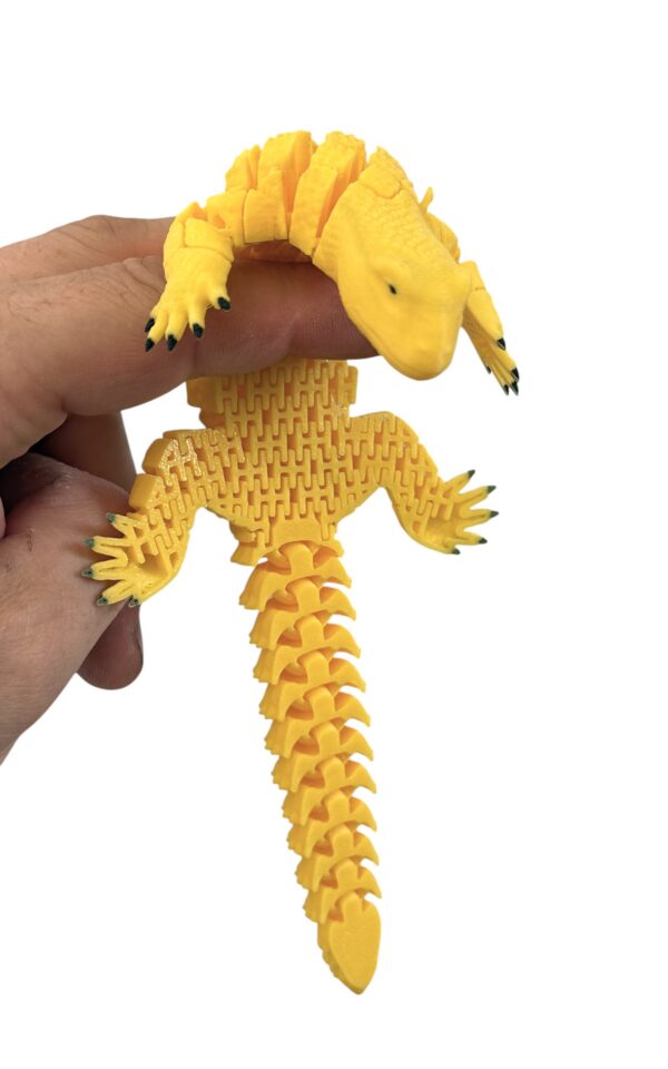 Jaszczurka Uromastyx (Biczogon) przegubowa 3D – pancerny gad z segmentów - obrazek 14